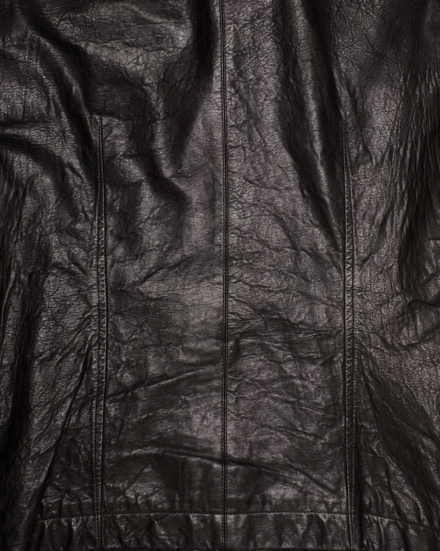 Rick Owens Olmar & Mirta Autumn-Winter 2009/10 Grained Lamb Stooges Jacket