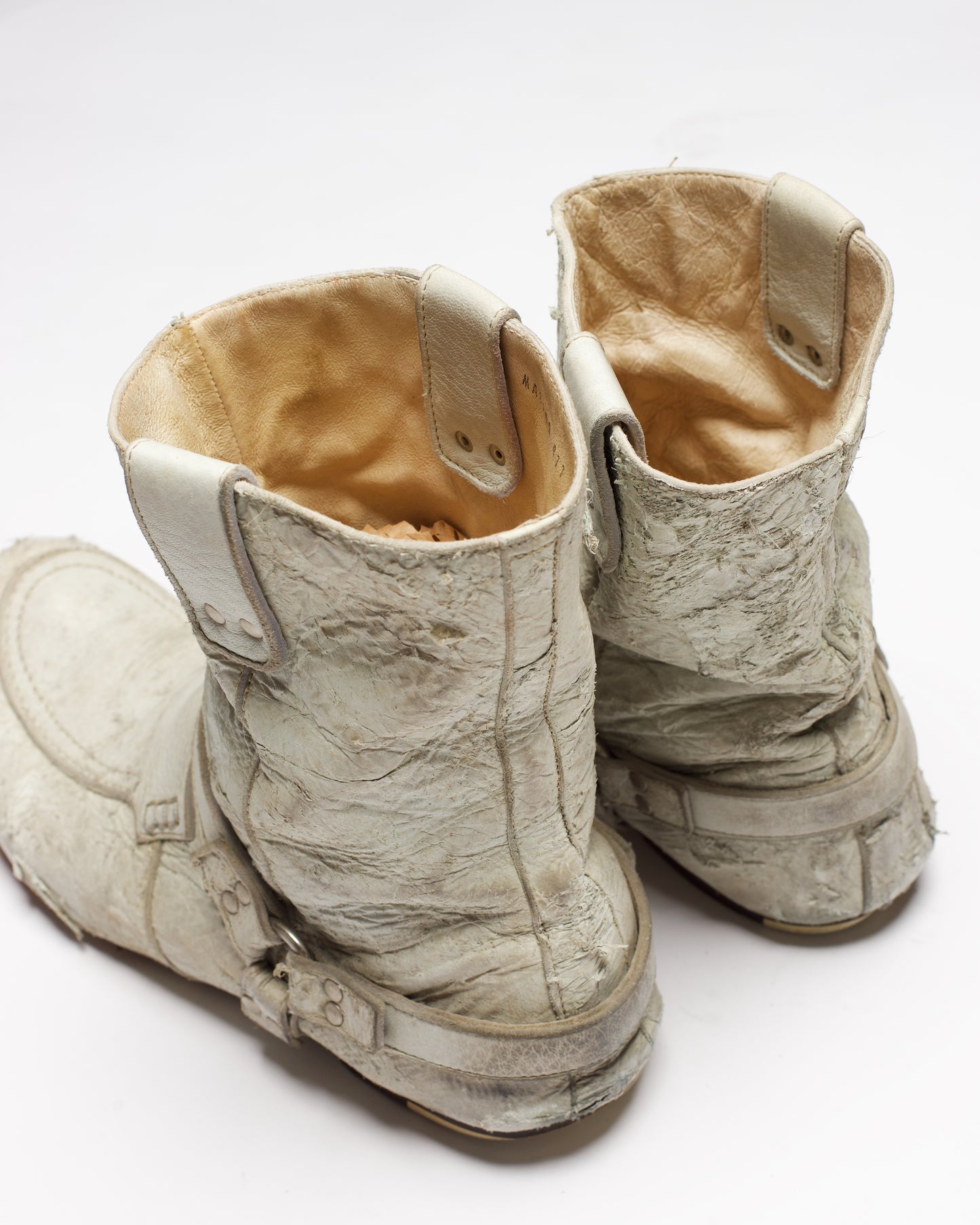 Kyoji Maruyama Leather Harness Boots