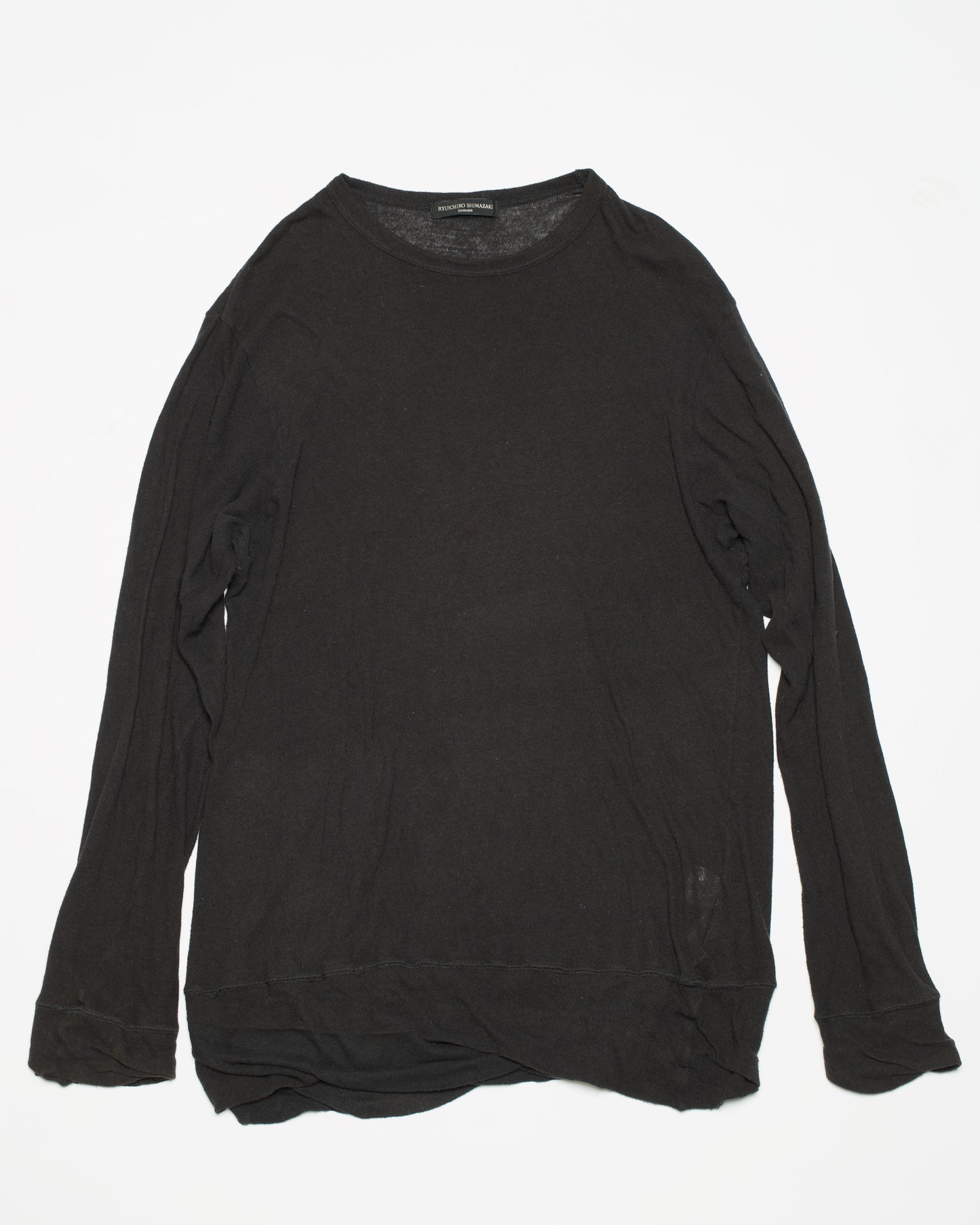 Ryuichiro Shimazaki Homme Elongated Cotton Knit