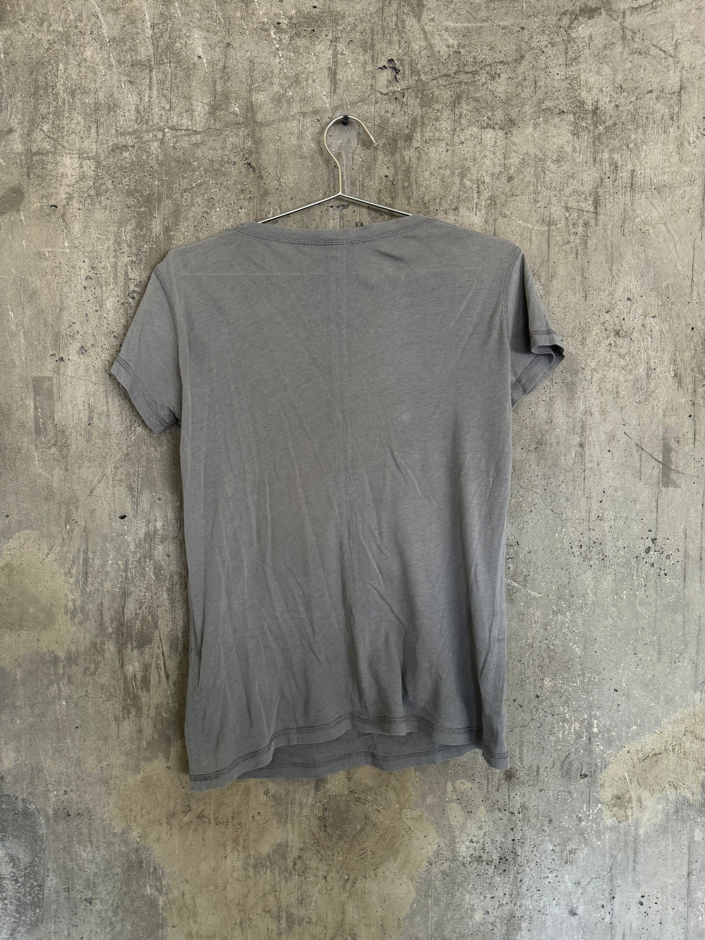 Ann Demeulemeester V Neck Print Tee