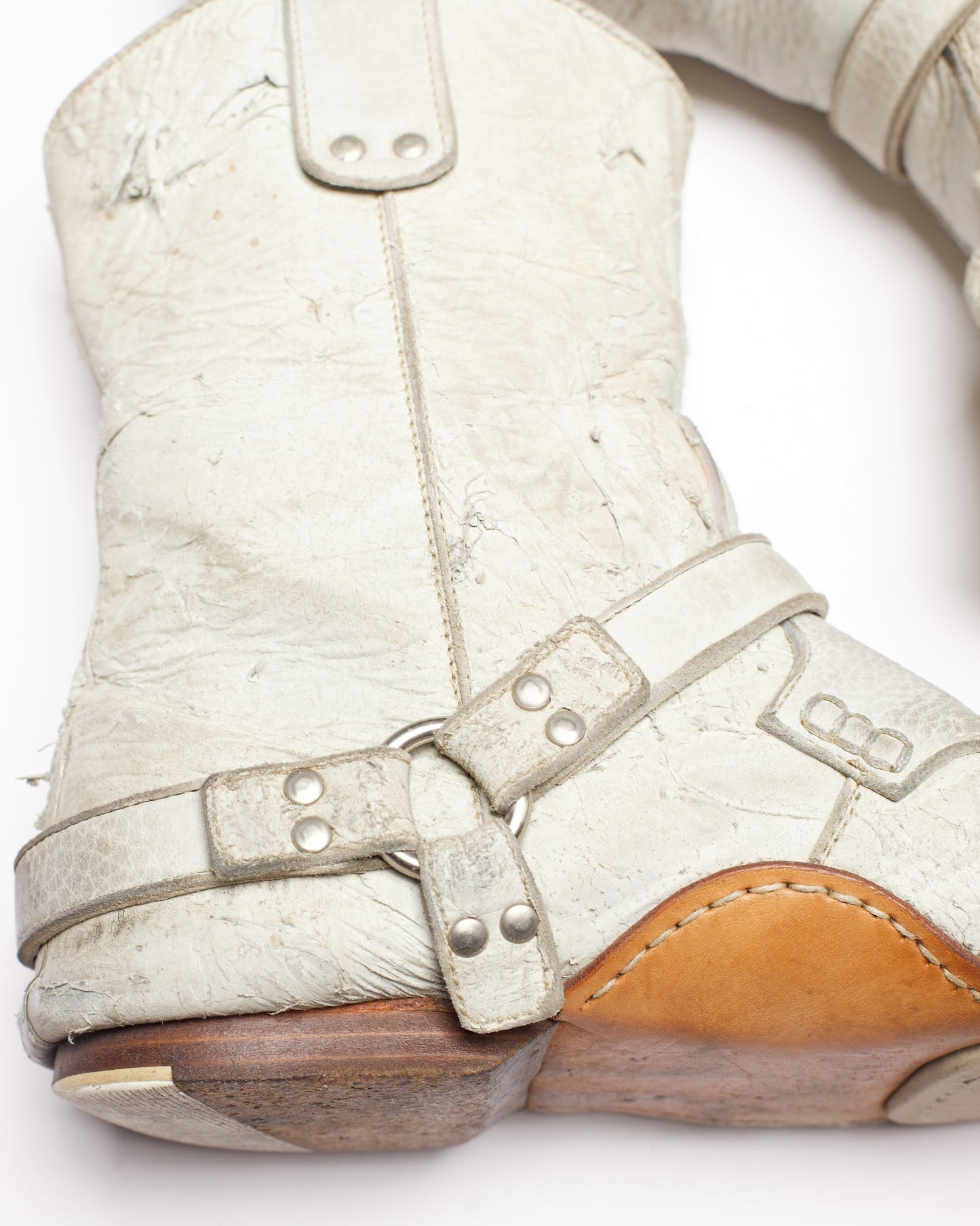 Kyoji Maruyama Leather Harness Boots