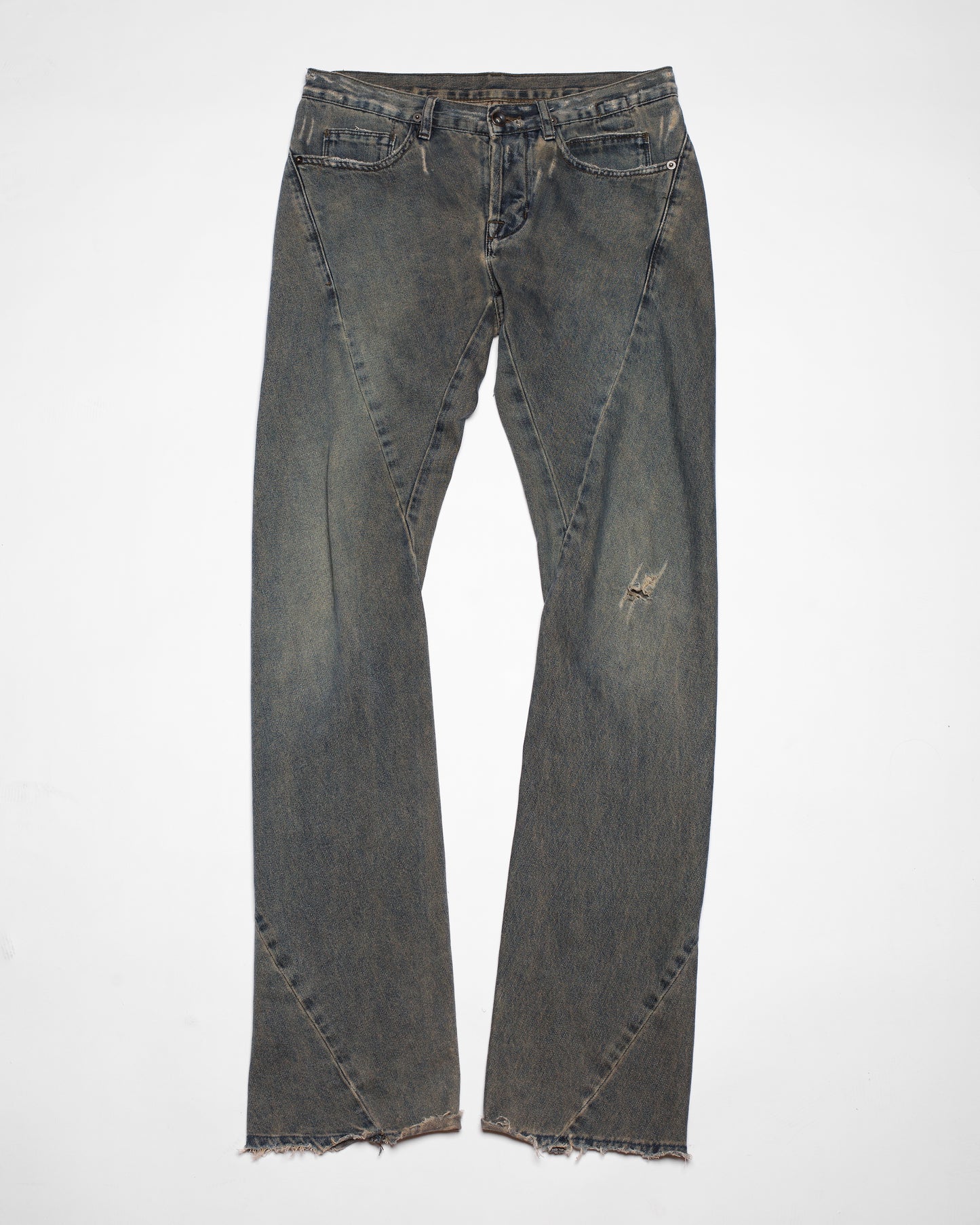 Rick Owens DRKSHDW Autumn-Winter 2006/07 Spiral Denim