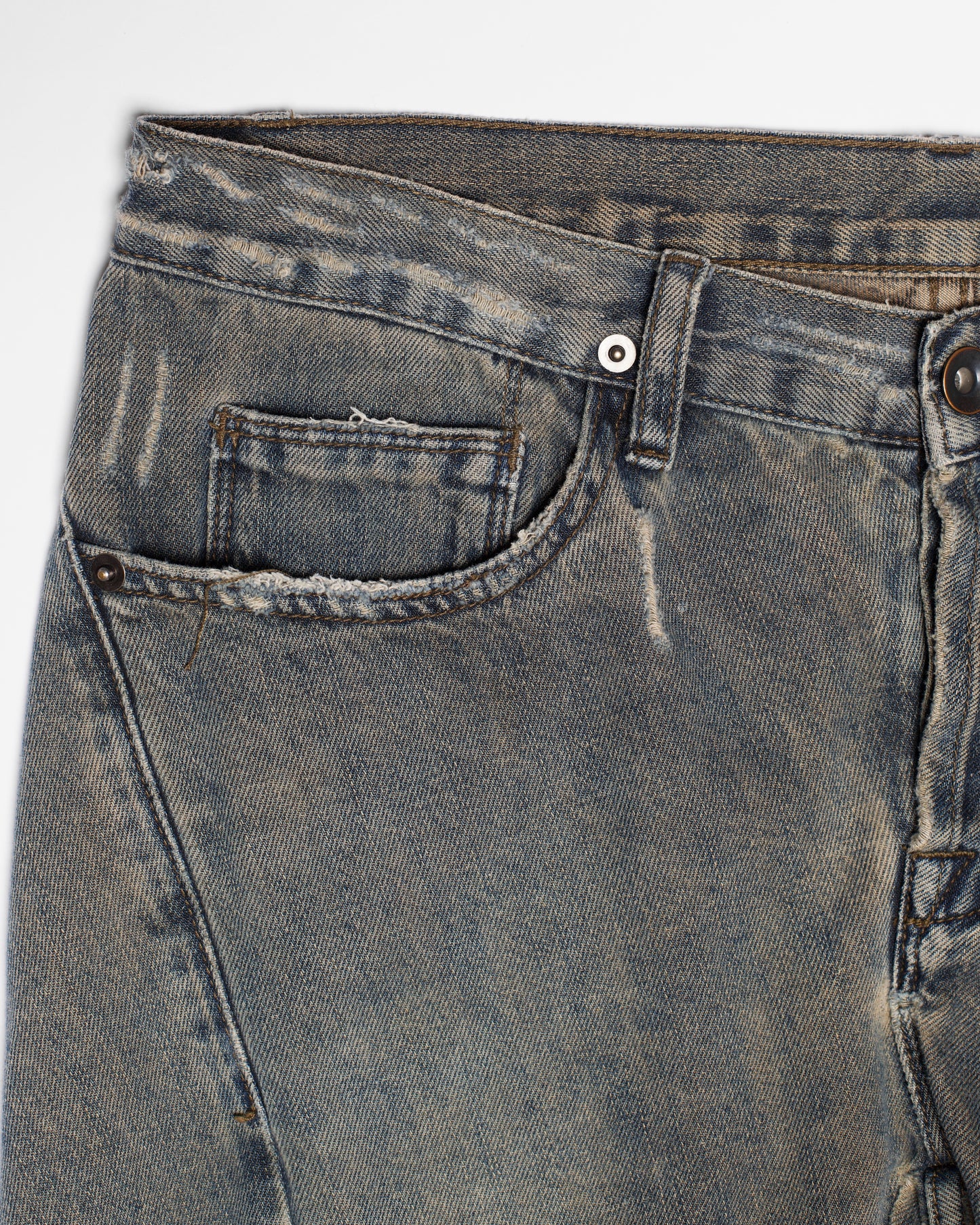 Rick Owens DRKSHDW Autumn-Winter 2006/07 Spiral Denim