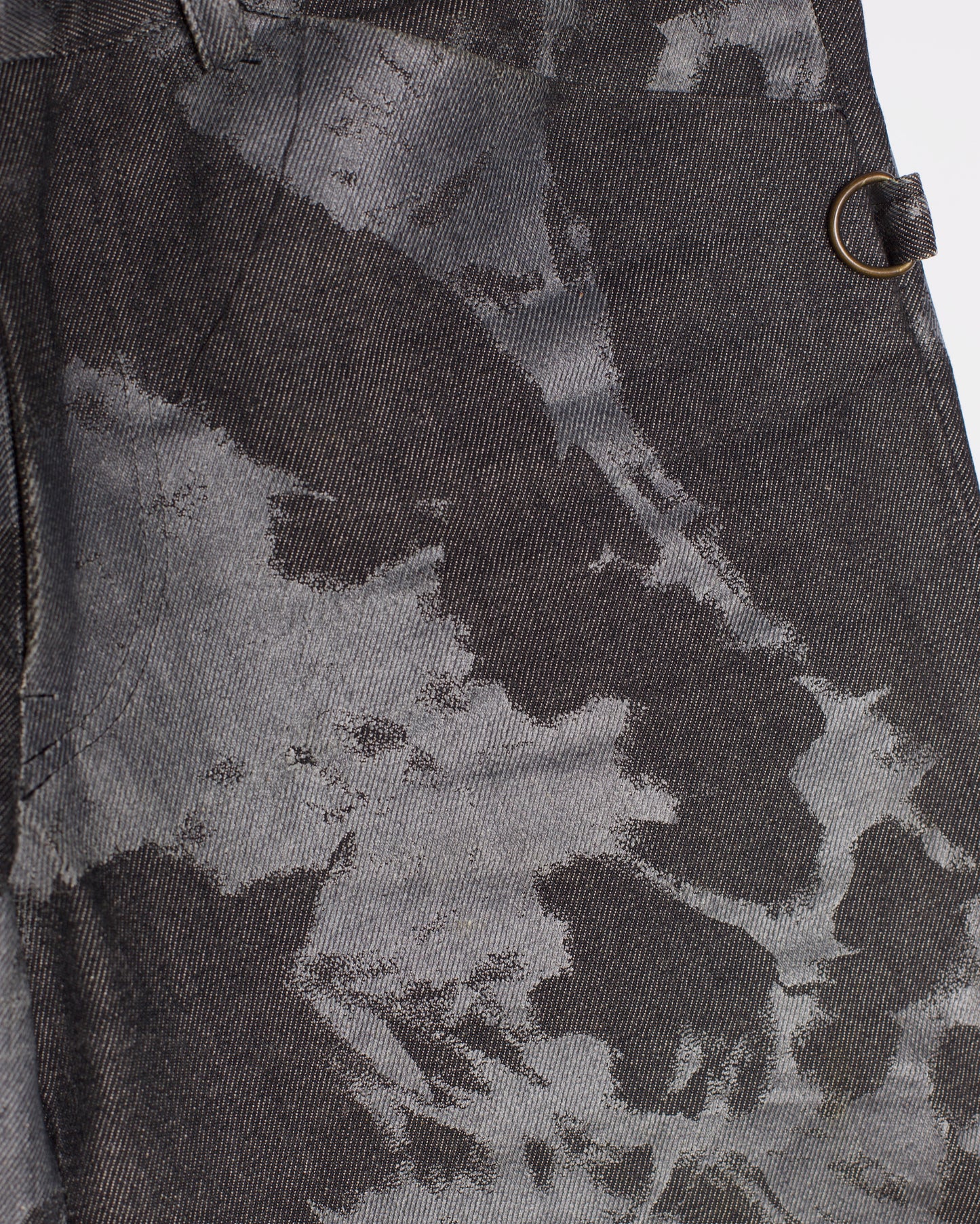 beauty:beast Wax Coated Denim Shorts