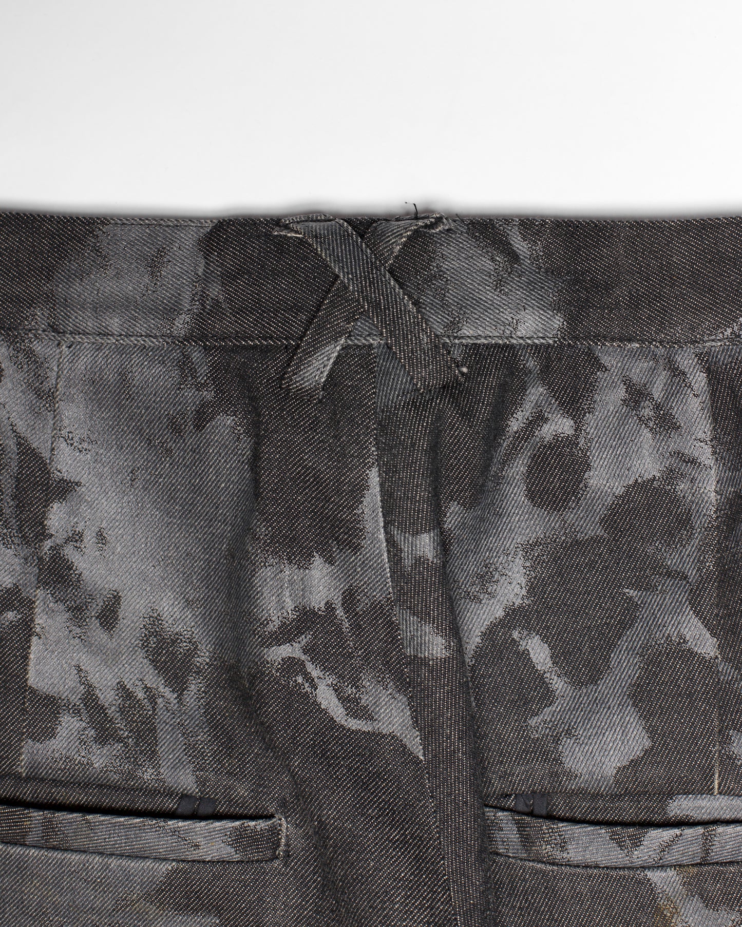 beauty:beast Wax Coated Denim Shorts