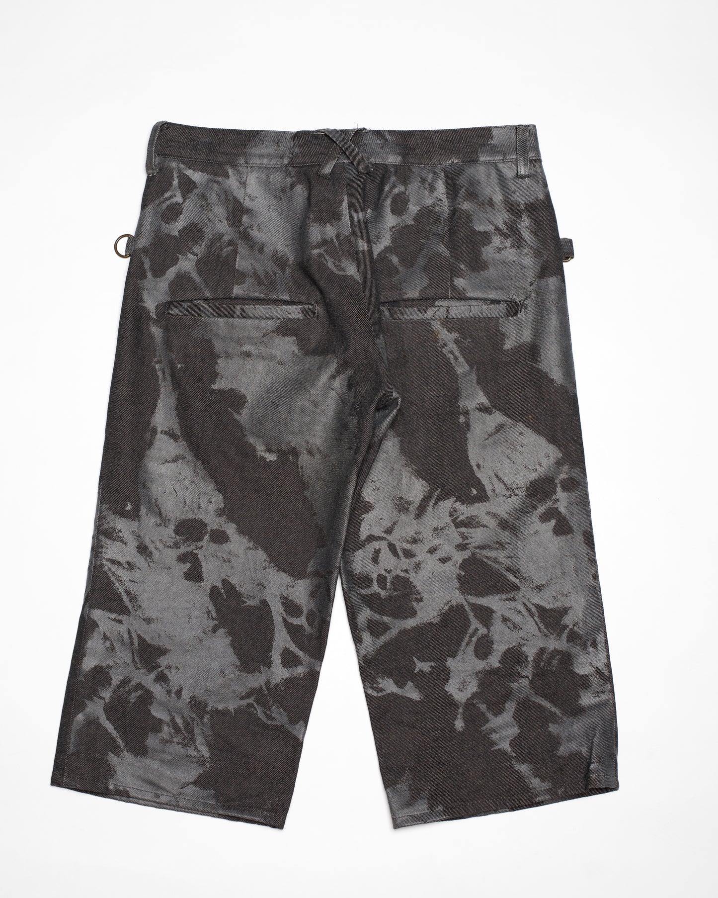 beauty:beast Wax Coated Denim Shorts