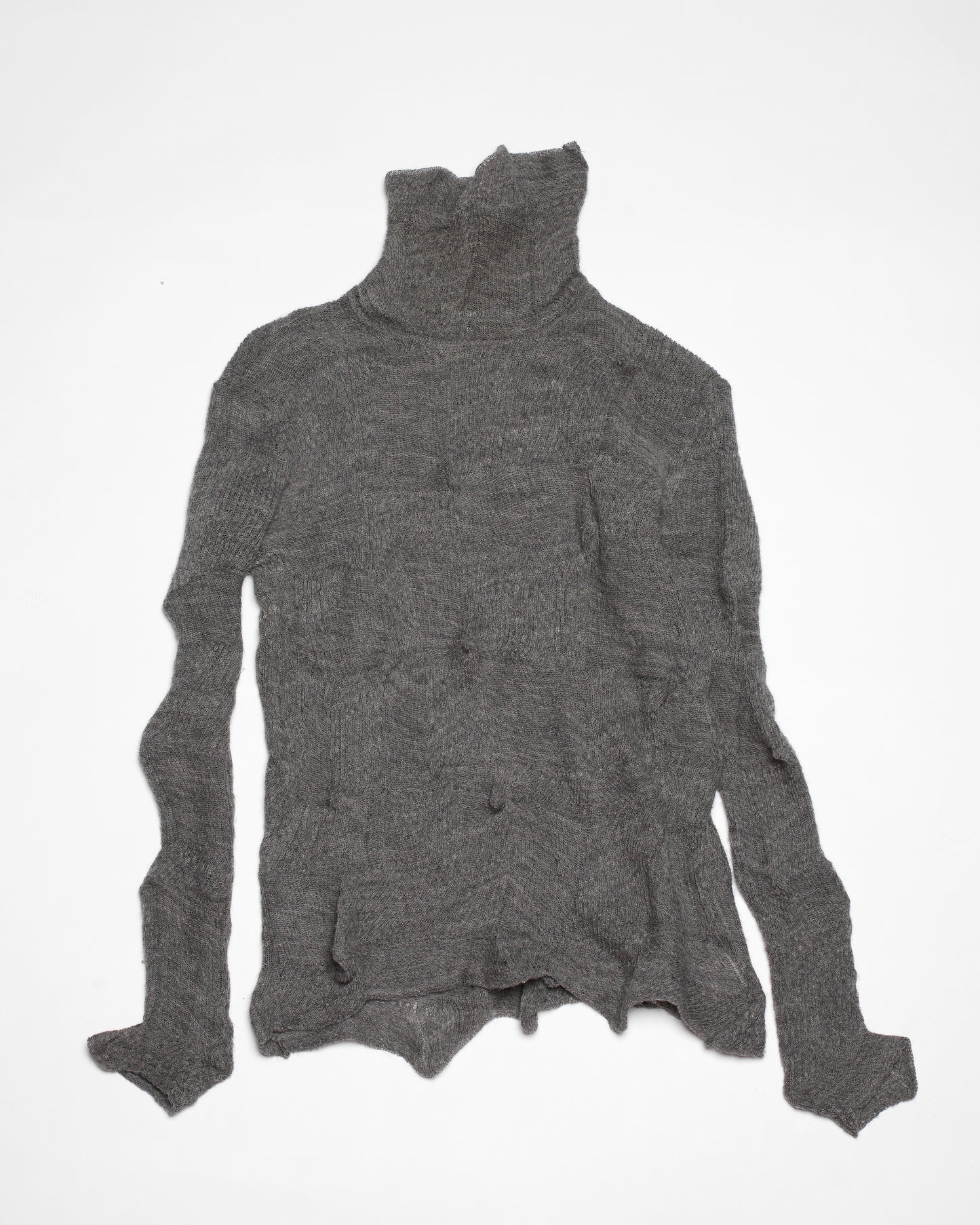 Raf Simons Autumn-Winter 2008/09 Crumpled Geometric Sweater