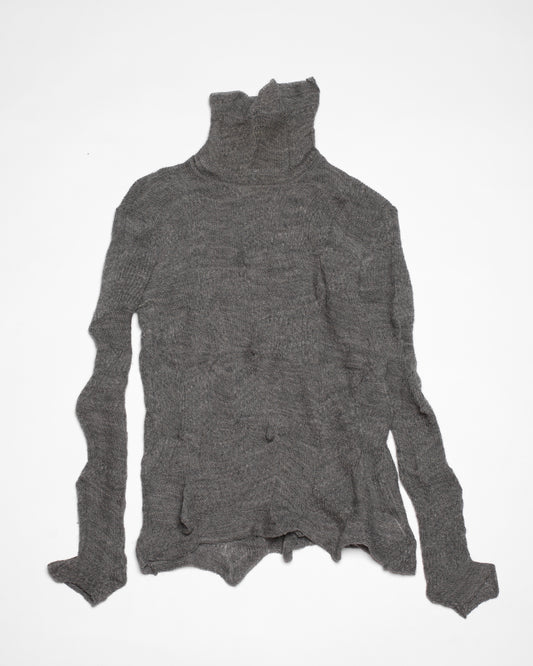 Raf Simons Autumn-Winter 2008/09 Crumpled Geometric Sweater