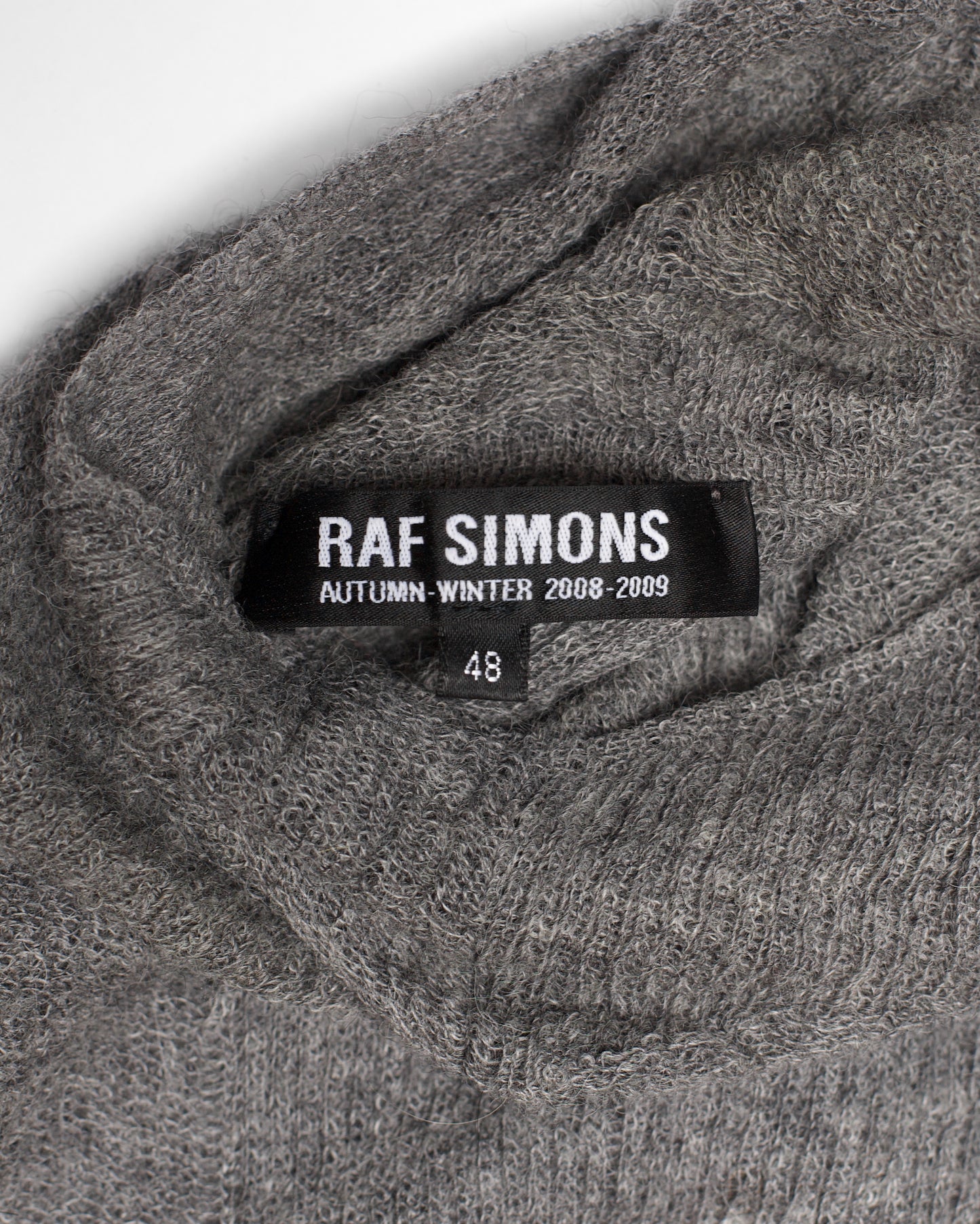 Raf Simons Autumn-Winter 2008/09 Crumpled Geometric Sweater