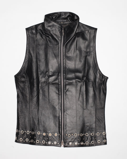 Yoshiyuki Konishi Leather Vest