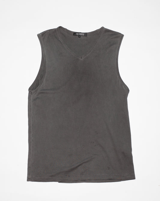 Raf Simons Spring-Summer 2004 V Neck Tank