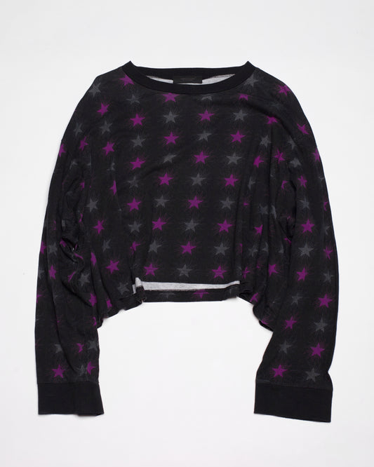 Undercover Cropped Star Longsleeve