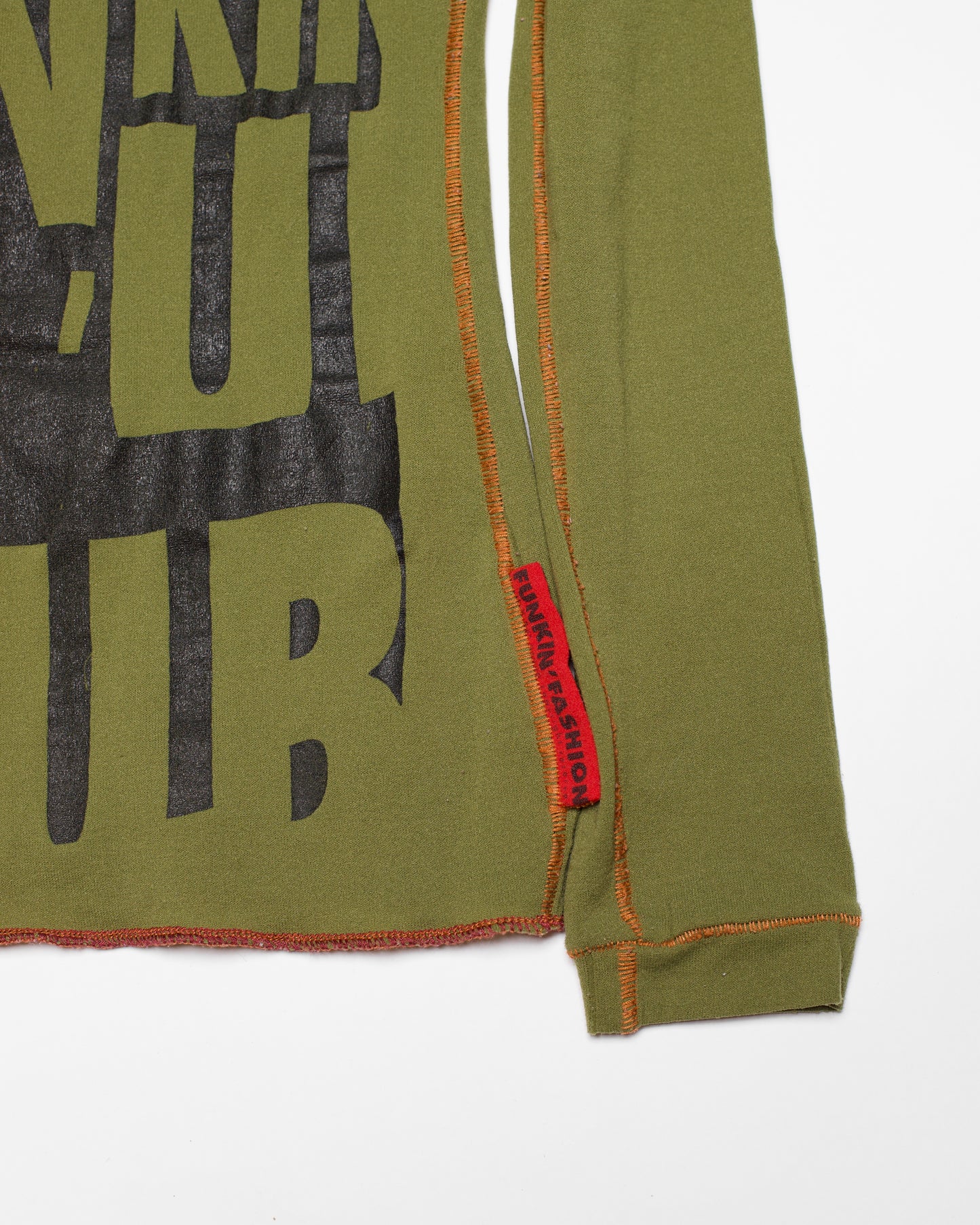 Xuly Bët Upcycled Graphic Top (Green)