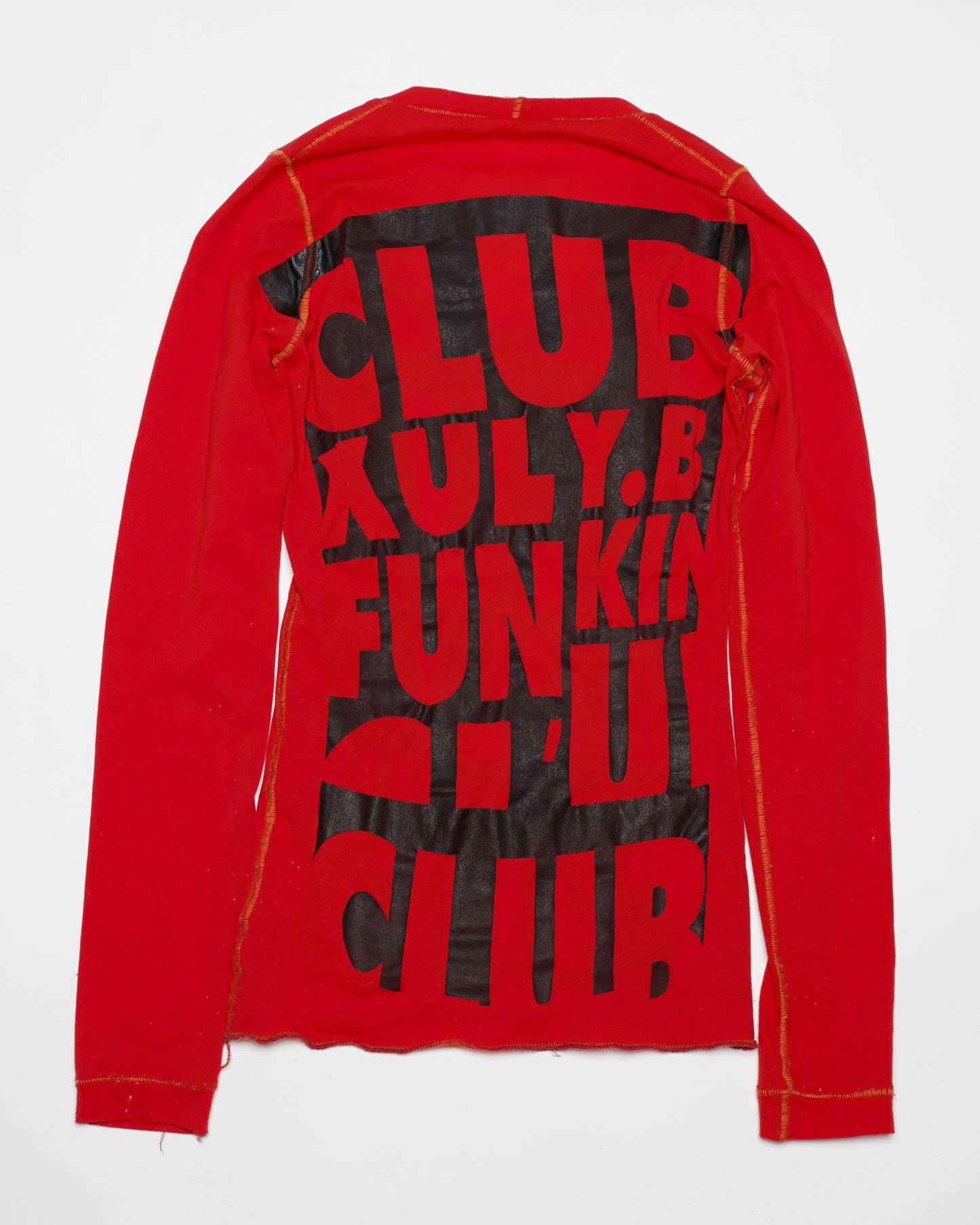 Xuly Bët Upcycled Graphic Top (Red)