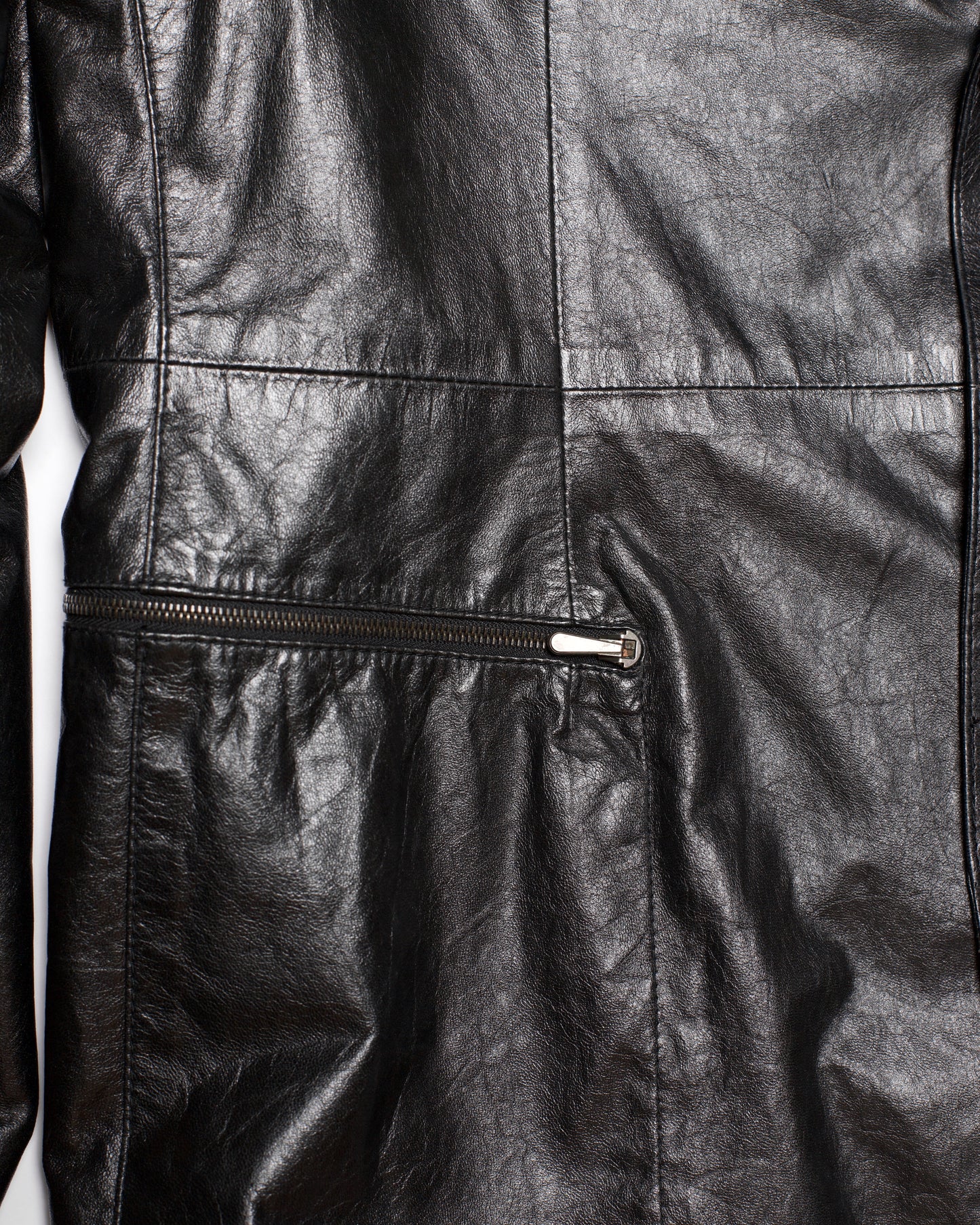 Jil Sander by Raf Simons Leather Blazer