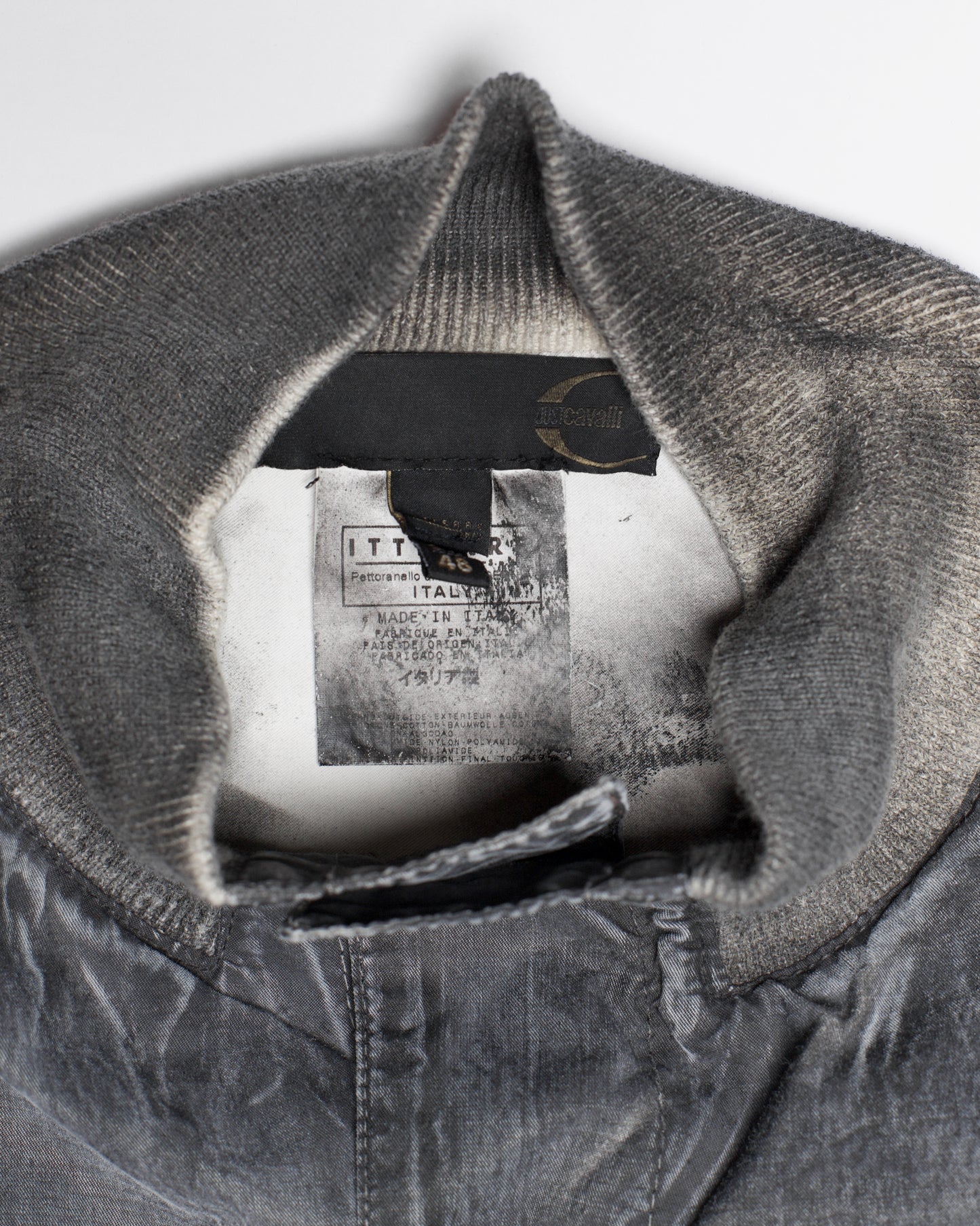 Just Cavalli Over-Dyed Bomber