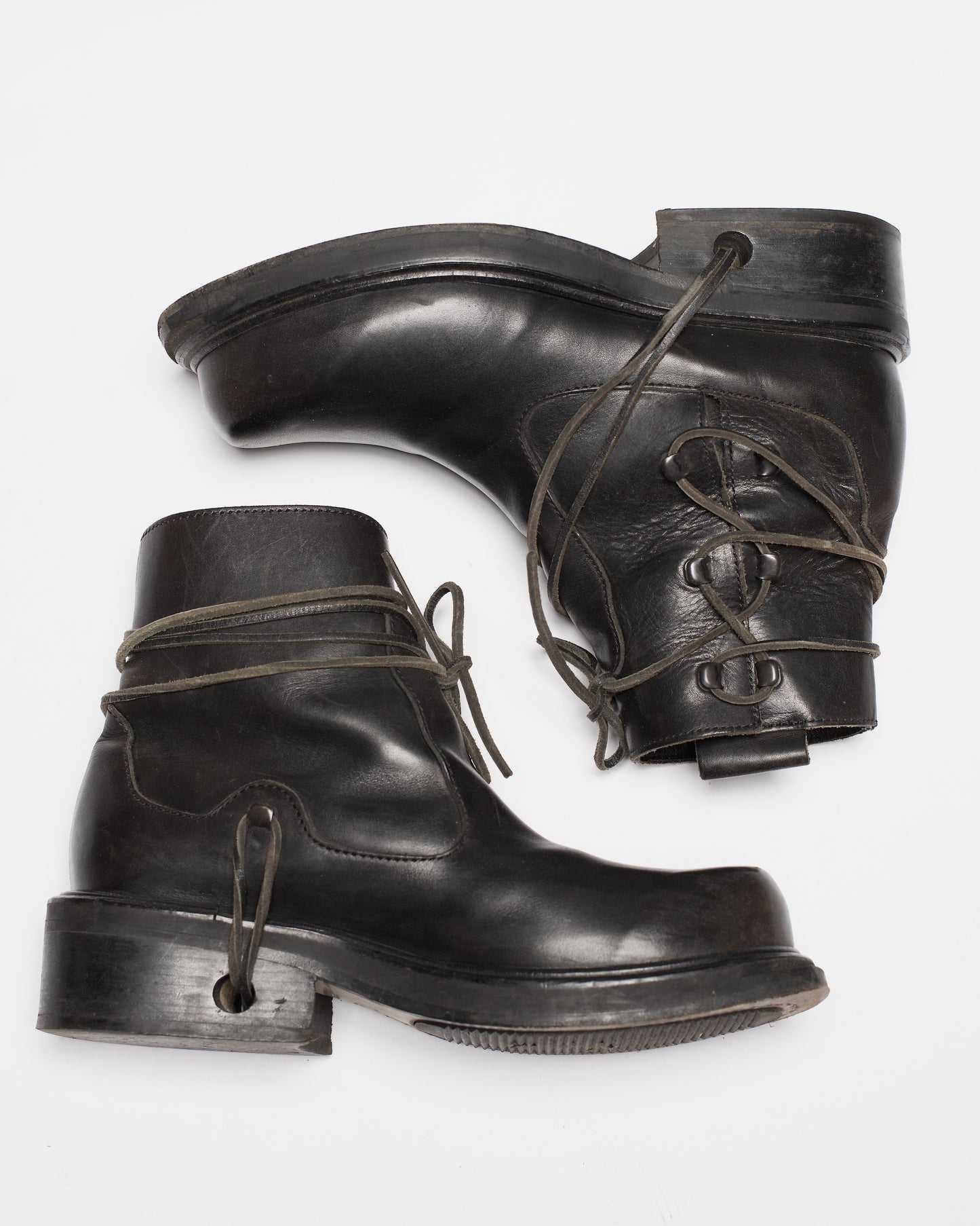 Dirk Bikkembergs 90s Side Lace Boots