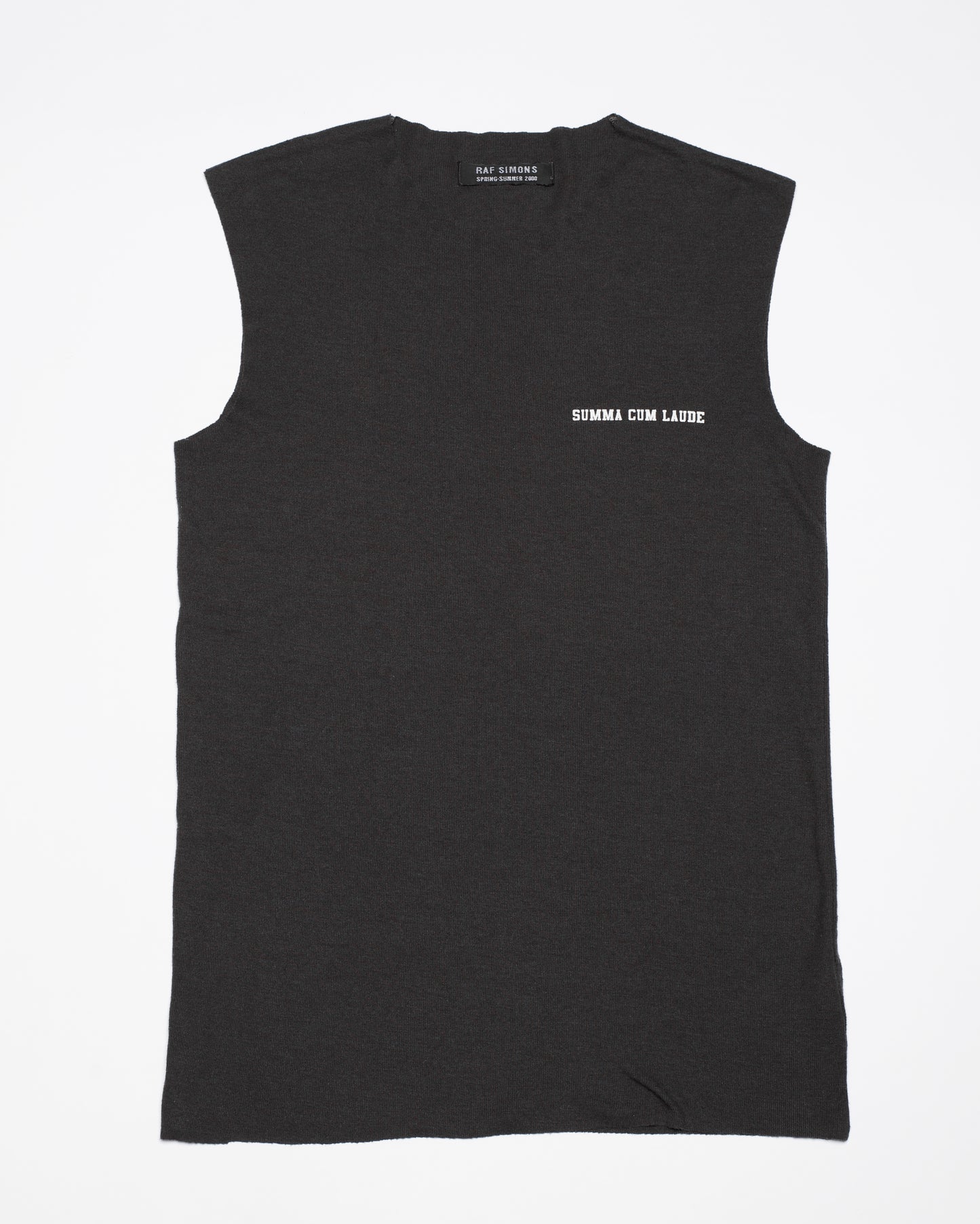 Raf Simons Spring-Summer 2000 Summa Cum Laude Tank