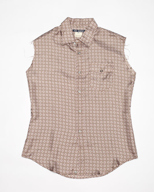 Raf Simons Spring-Summer 1997 'Teenage Summercamp' Cut-Off Shirt