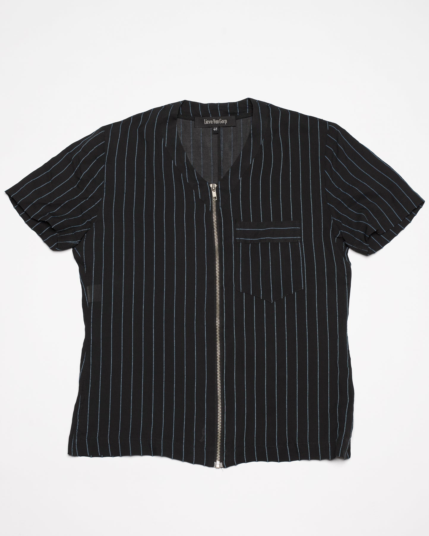 Lieve Van Gorp 90s Pinstripe Top
