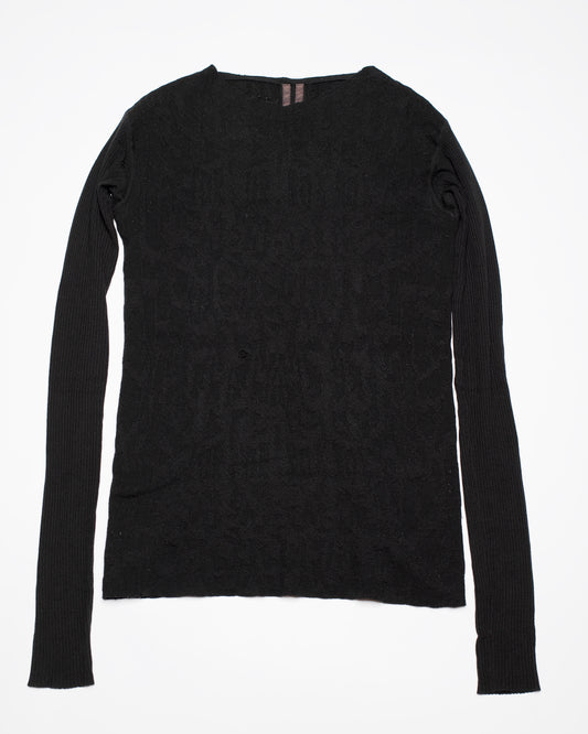 Rick Owens Autumn-Winter 2010/11 'GLEAM' Cashmere/Alpaca Sweater