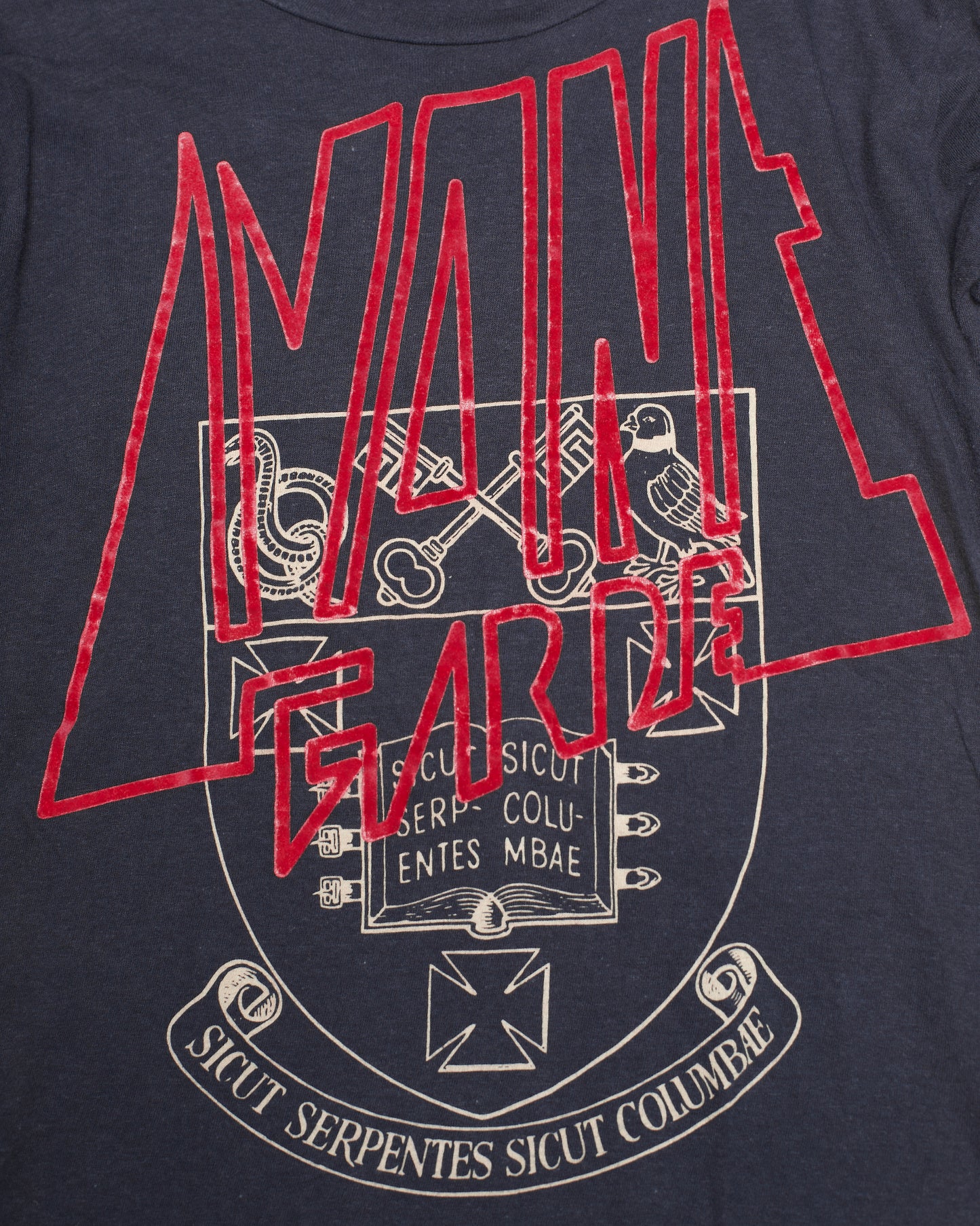 Mihara Yasuhiro Collegiate Graphic Shirt