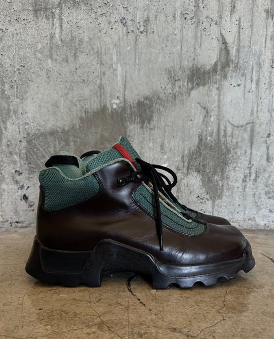 Prada Sport Tech Hiking Boots