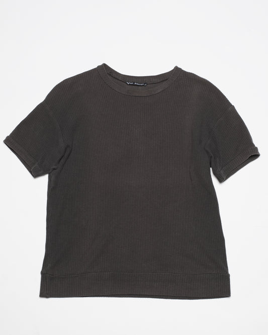 Raf Simons Blue Tag Ribbed Top