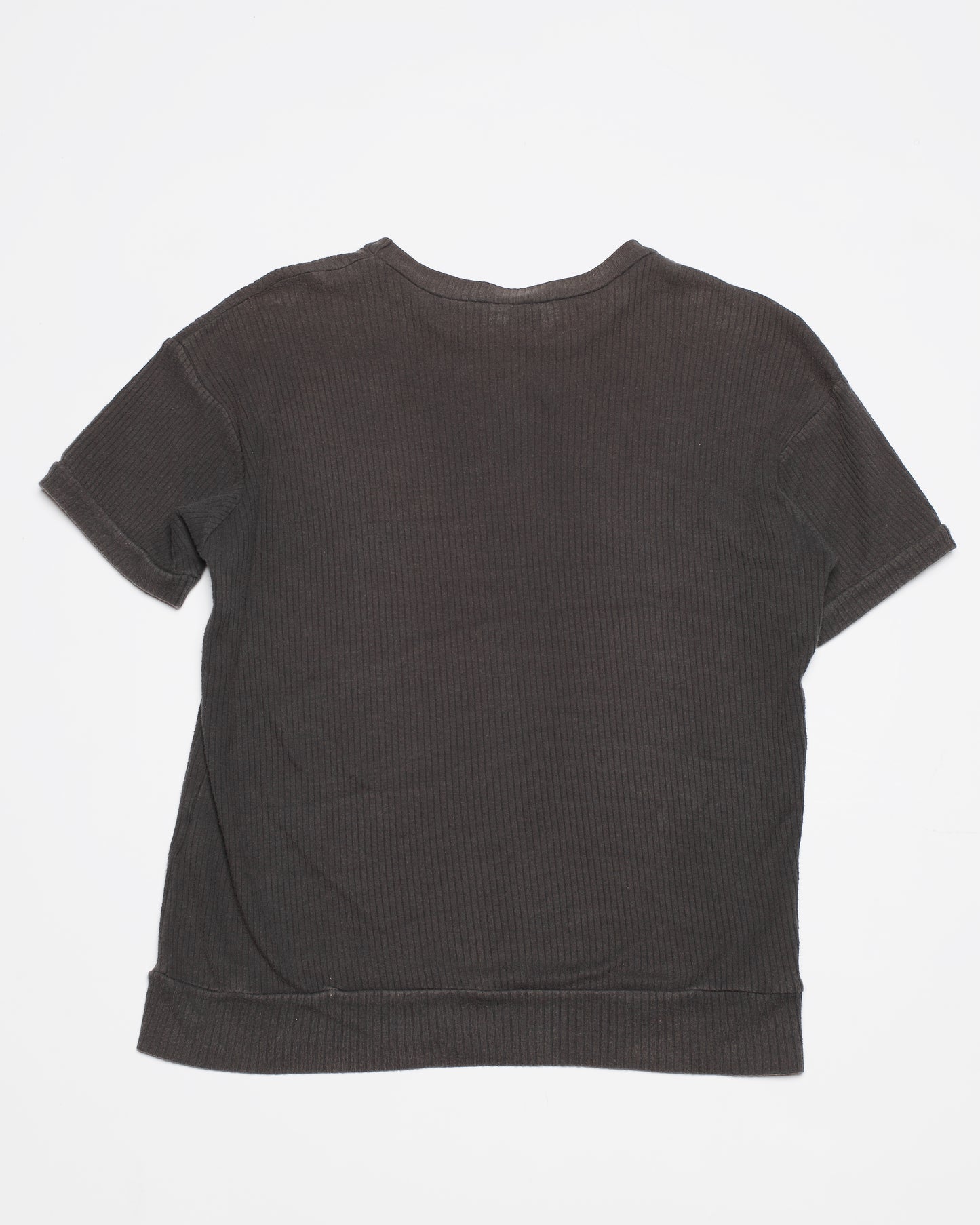 Raf Simons Blue Tag Ribbed Top