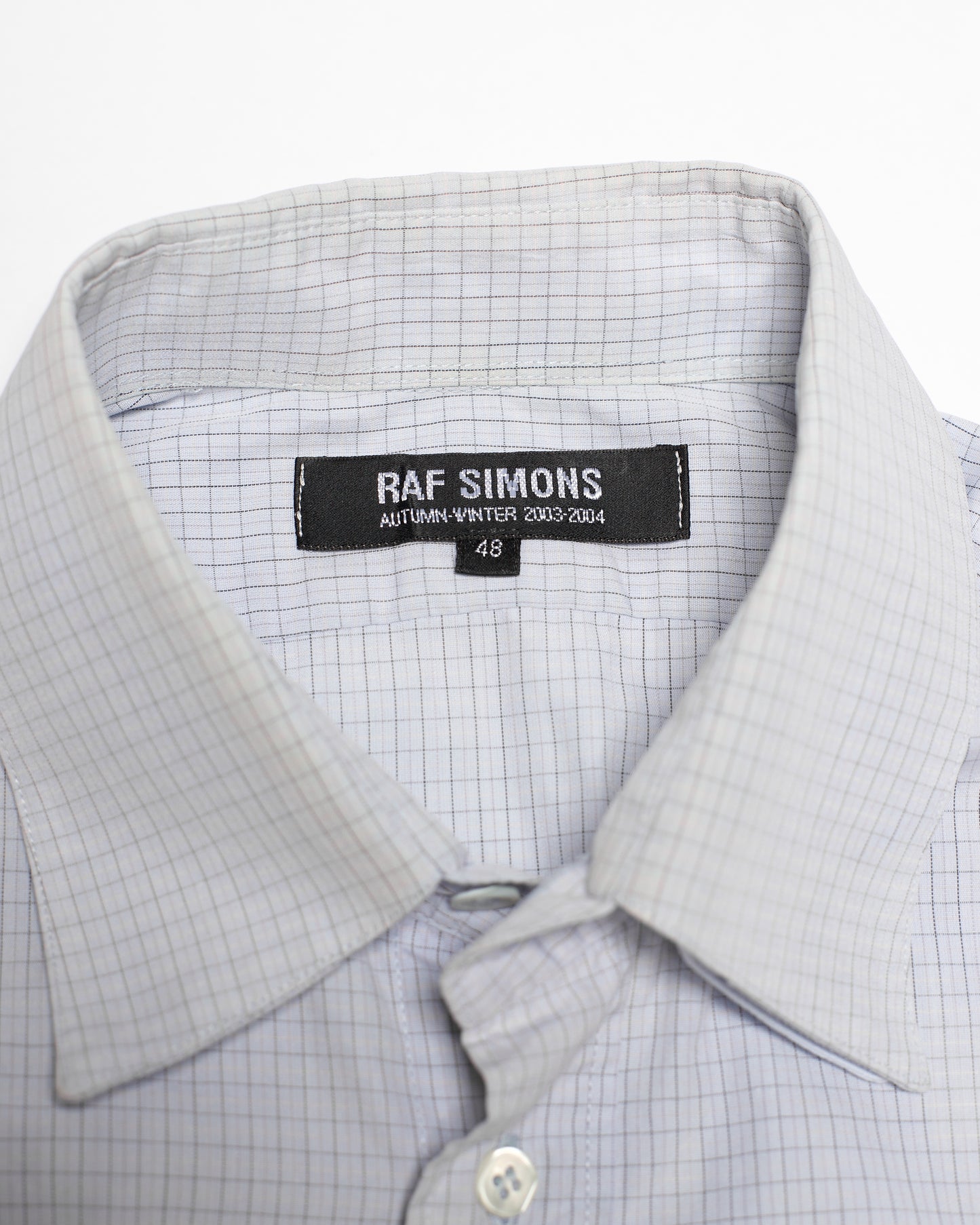 Raf Simons Autumn-Winter 2003/04 'Closer' Double-Collared Shirt