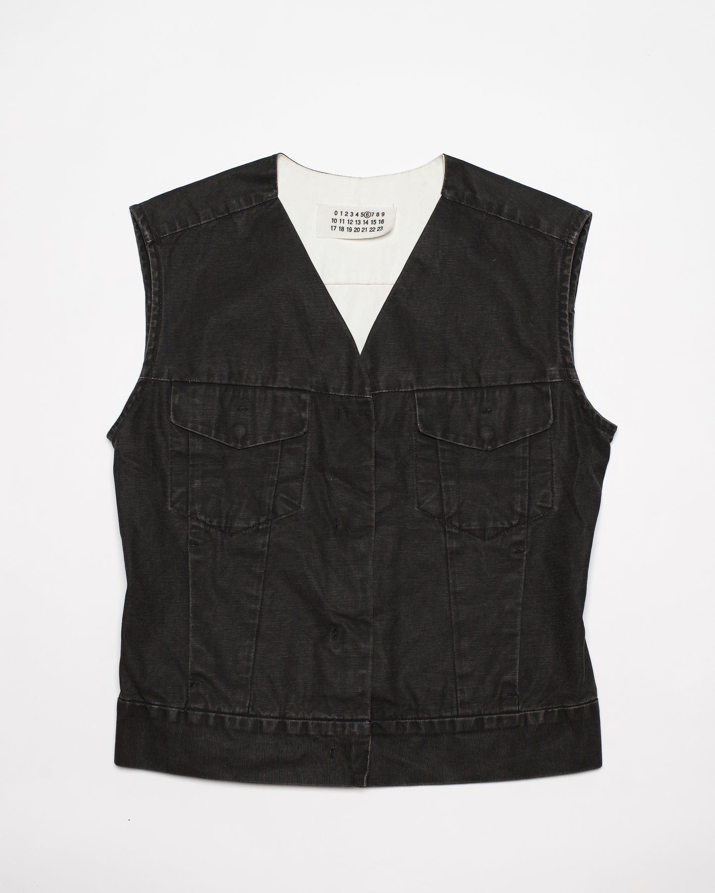 Martin Margiela Spring-Summer 2002 Line 6 Denim Vest