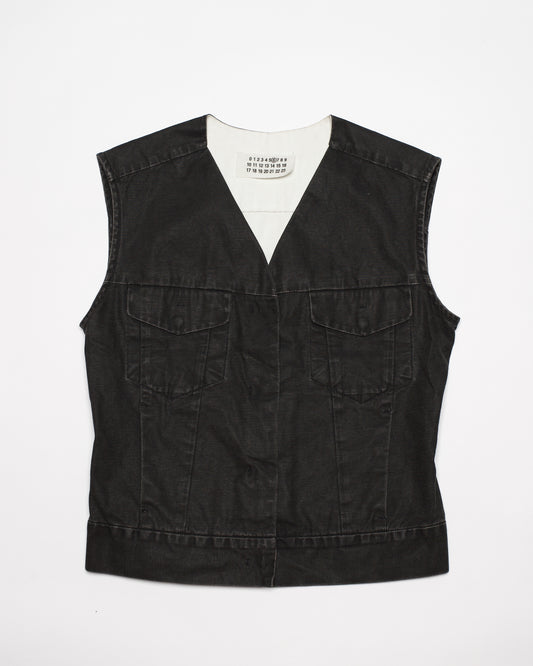 Martin Margiela Spring-Summer 2002 Line 6 Denim Vest