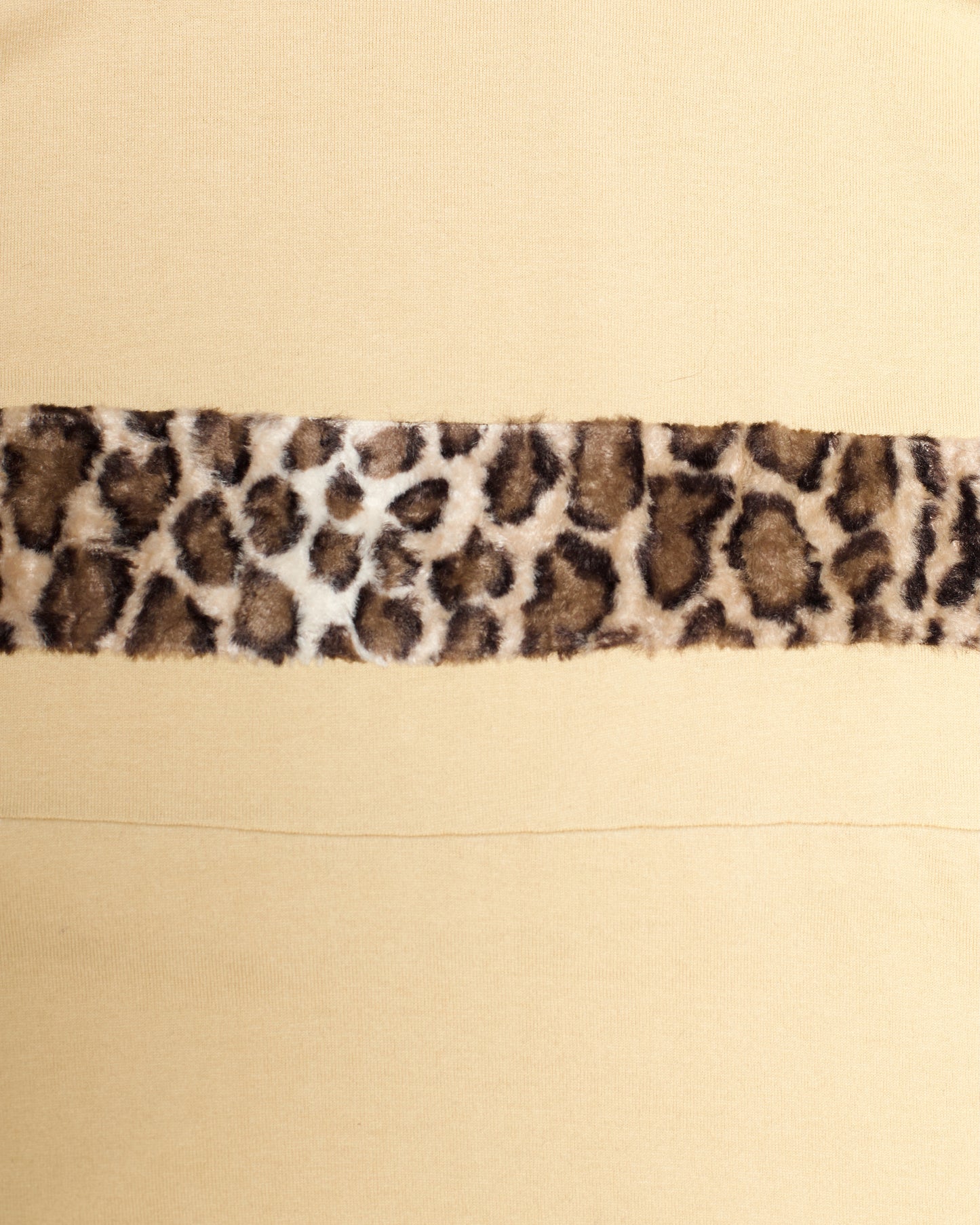 Undercover Spring-Summer 1995 Leopard Print Strip Shirt
