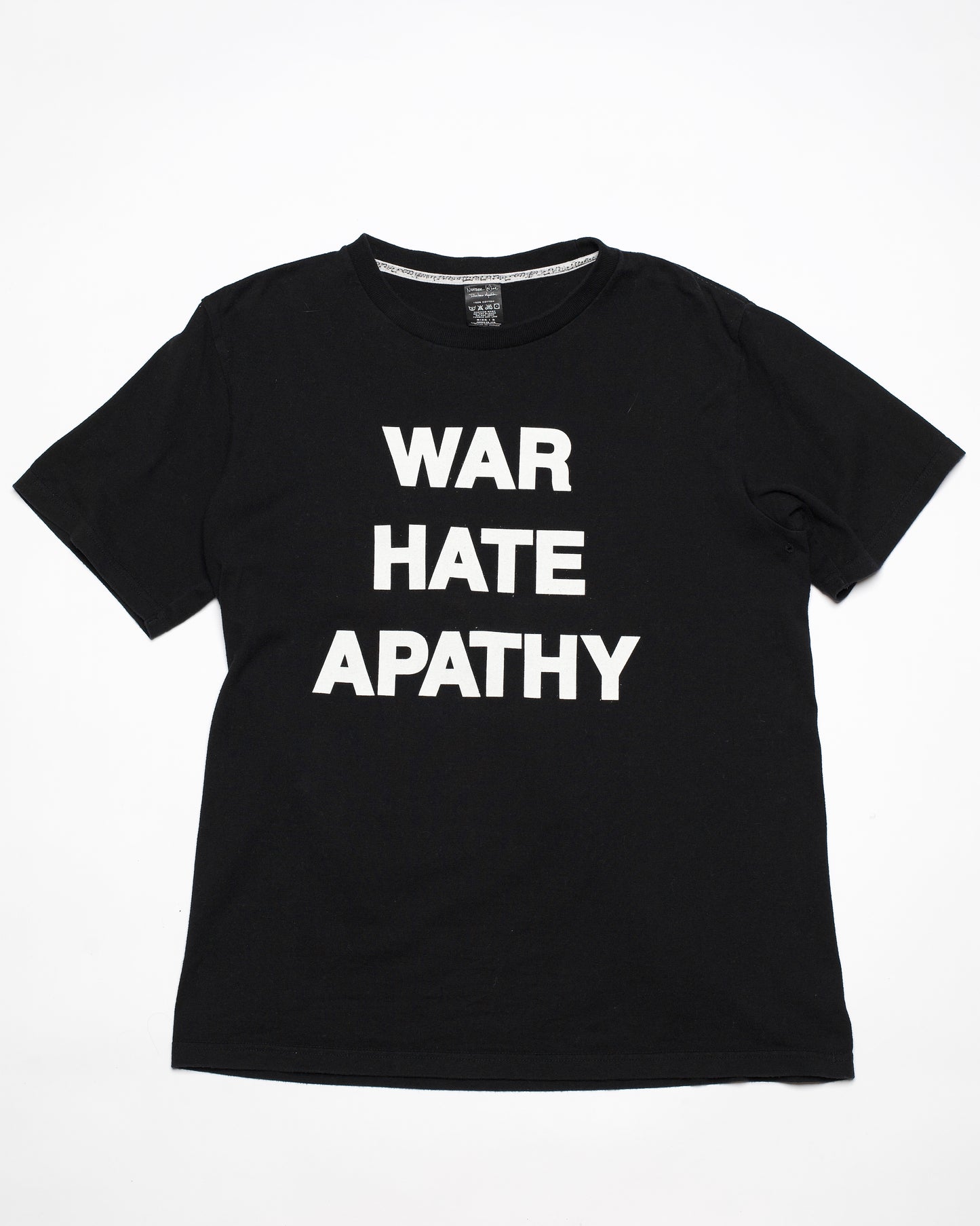 Number (N)ine Autumn-Winter 2009/10 'WAR HATE APATHY' Shirt
