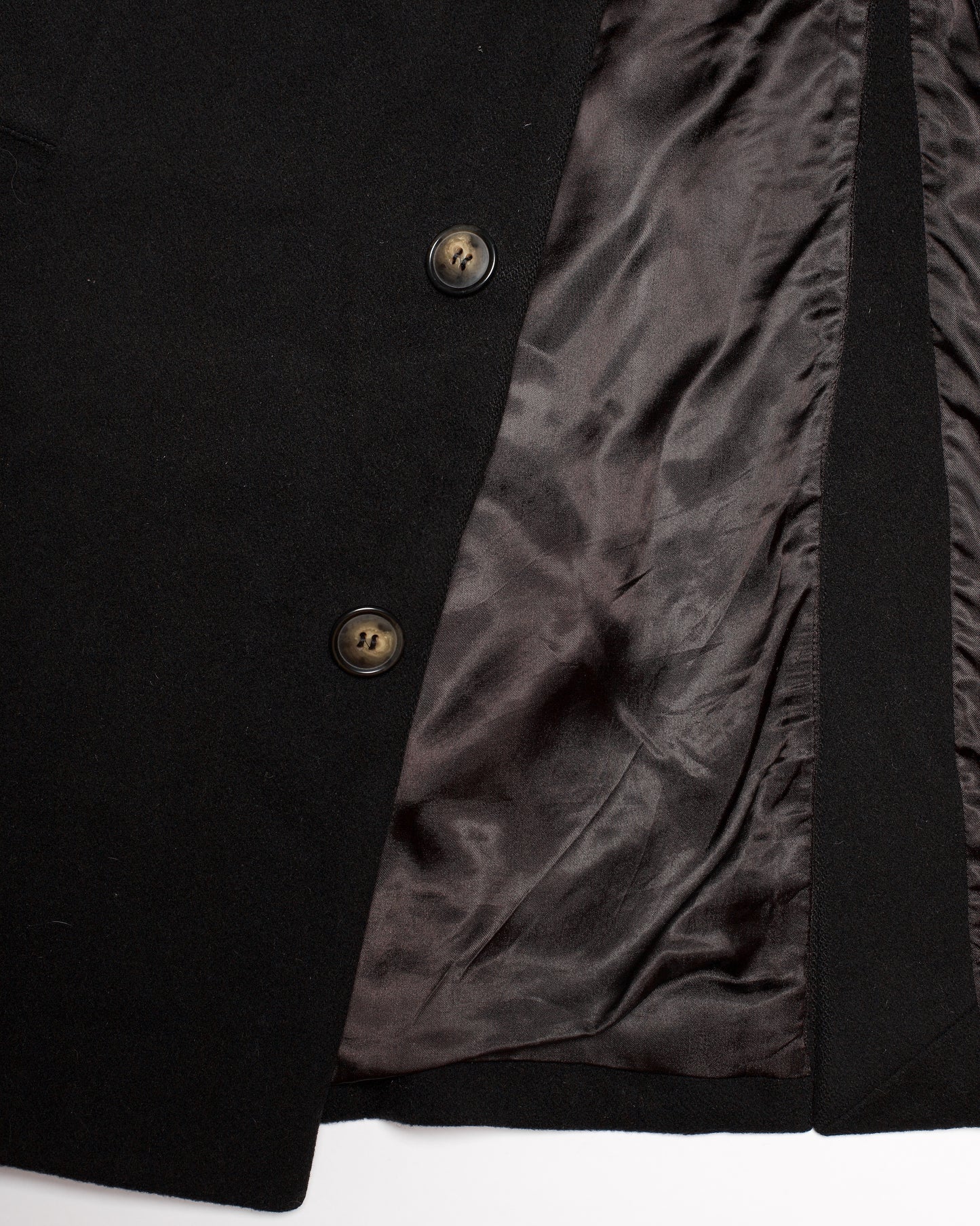 Raf Simons Autumn-Winter 1999/00 'Disorder - Incubation - Isolation' Wool Trench Coat