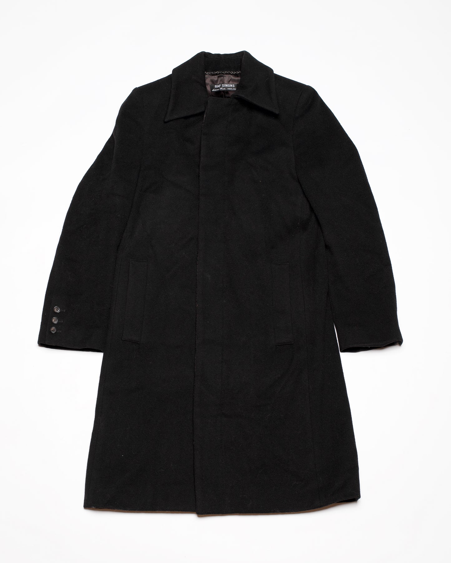 Raf Simons Autumn-Winter 1999/00 'Disorder - Incubation - Isolation' Wool Trench Coat