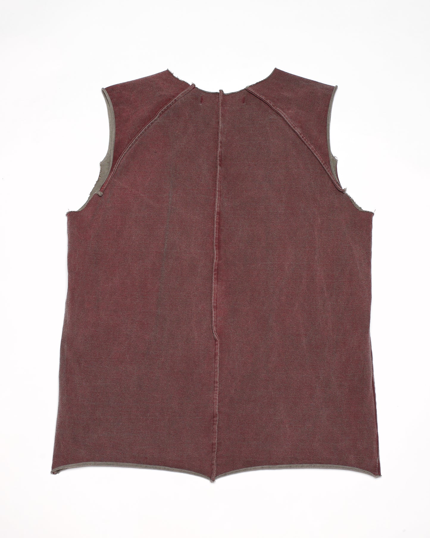 Attachment Raw Seam Cut Off Top