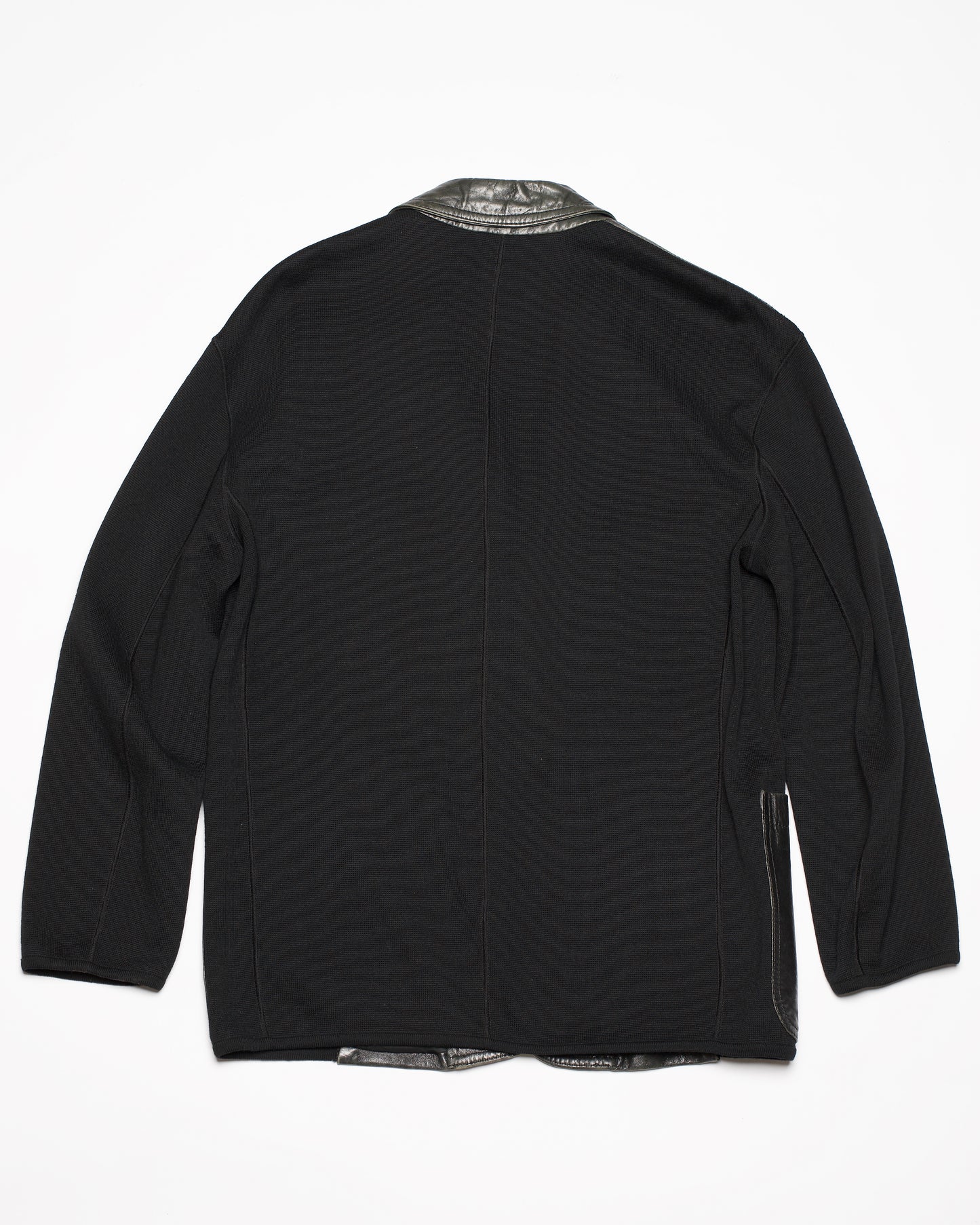 Dirk Bikkembergs Autumn-Winter 1991/92 Hybrid Leather Jacket