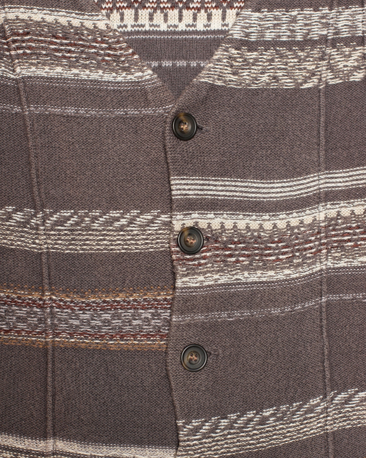 Dries Van Noten 1990s Rustic Vest