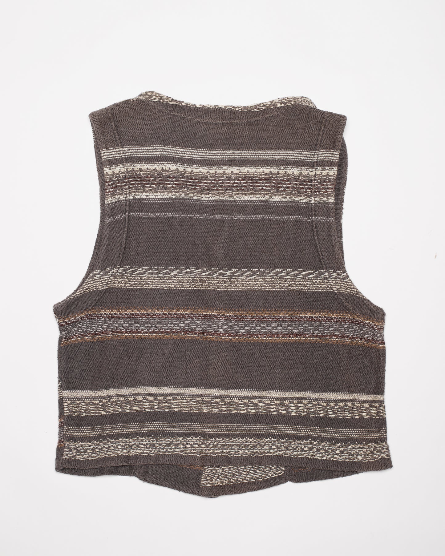Dries Van Noten 1990s Rustic Vest
