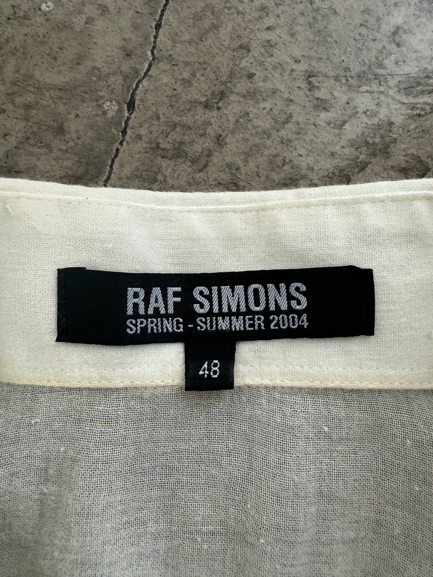 Raf Simons SS04 Multi-layered Shirt