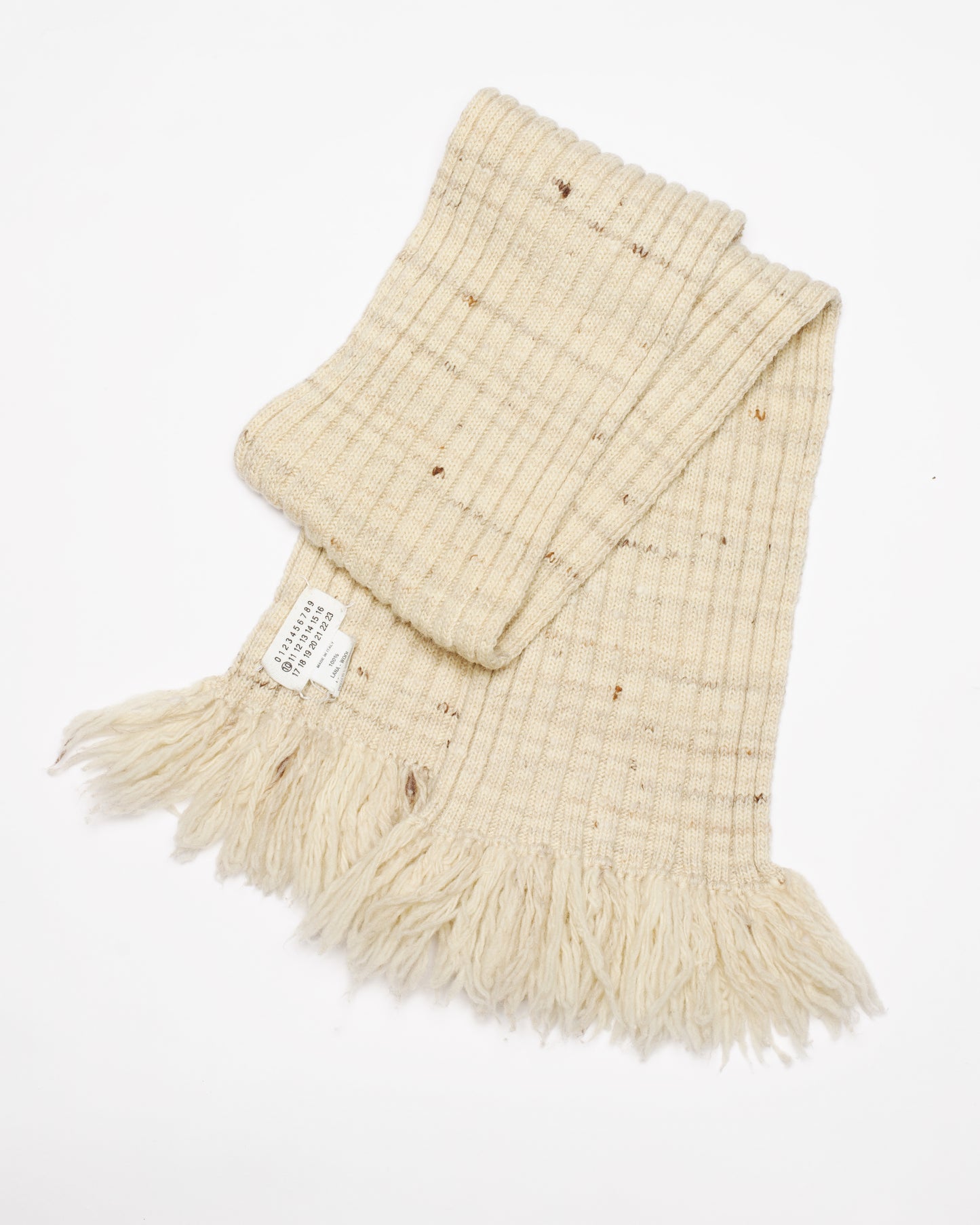 Martin Margiela Line 10 Miss Deanna Oversized Wool Scarf