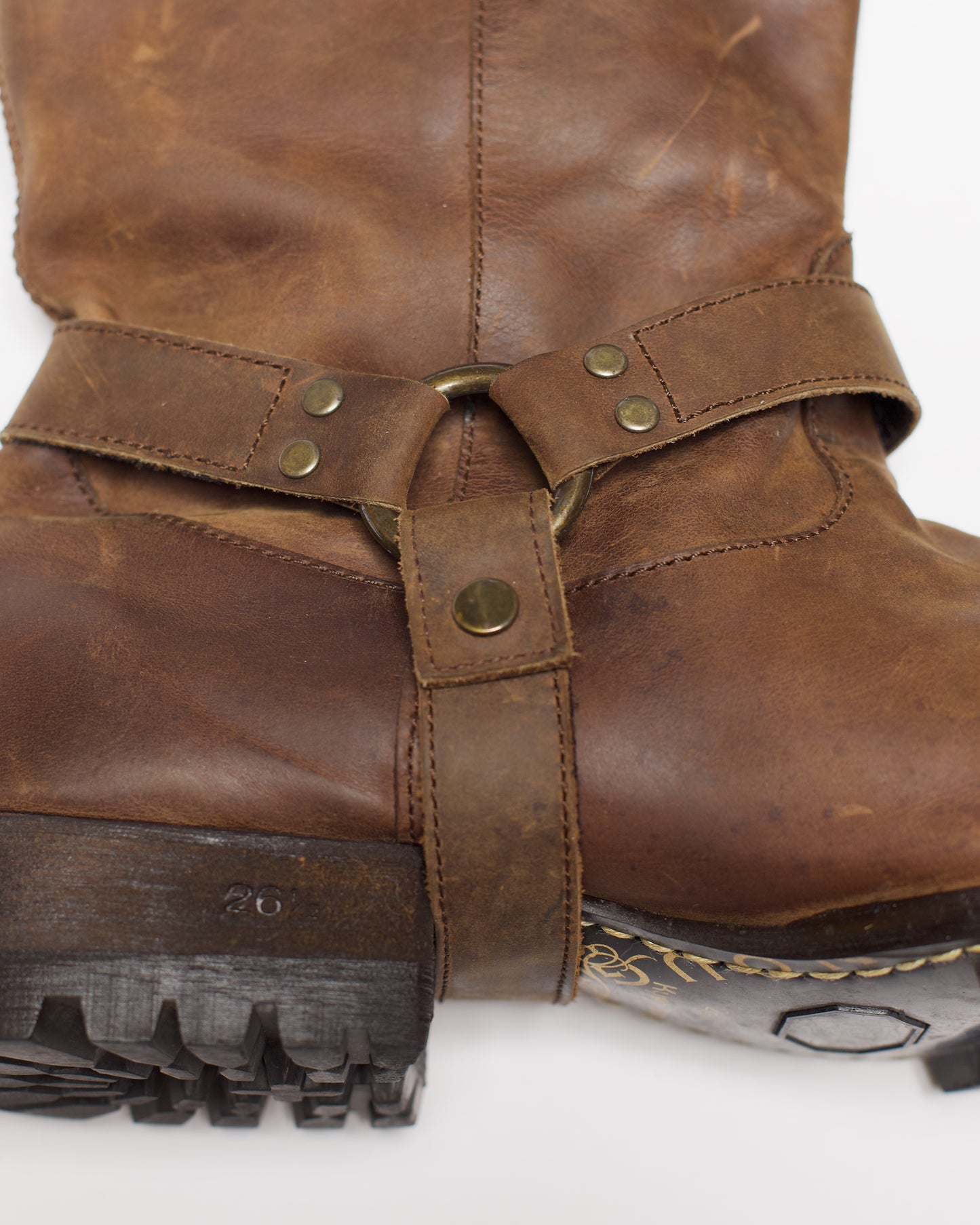 Kyoji Maruyama Leather Engineer Boots