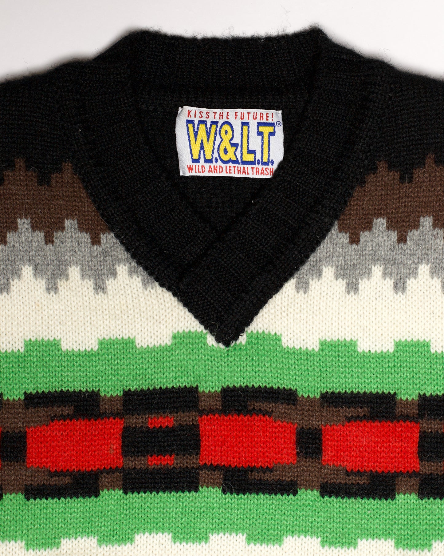 W&LT Digital Knit Sweater