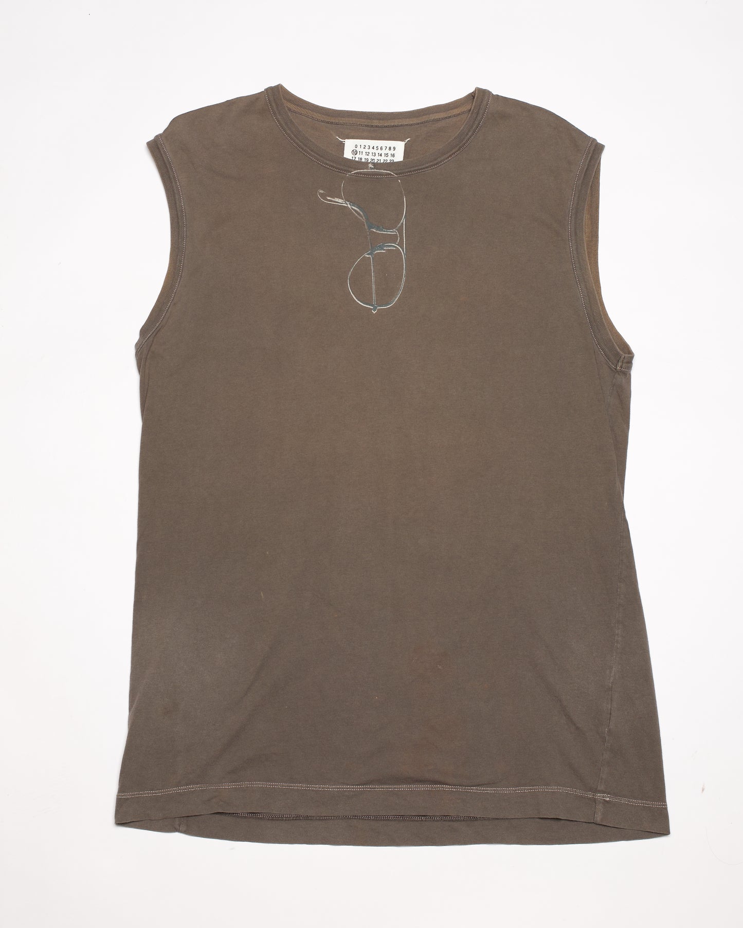 Martin Margiela Spring-Summer 2005 Line 10 Trompe l'Œil Glasses Tank