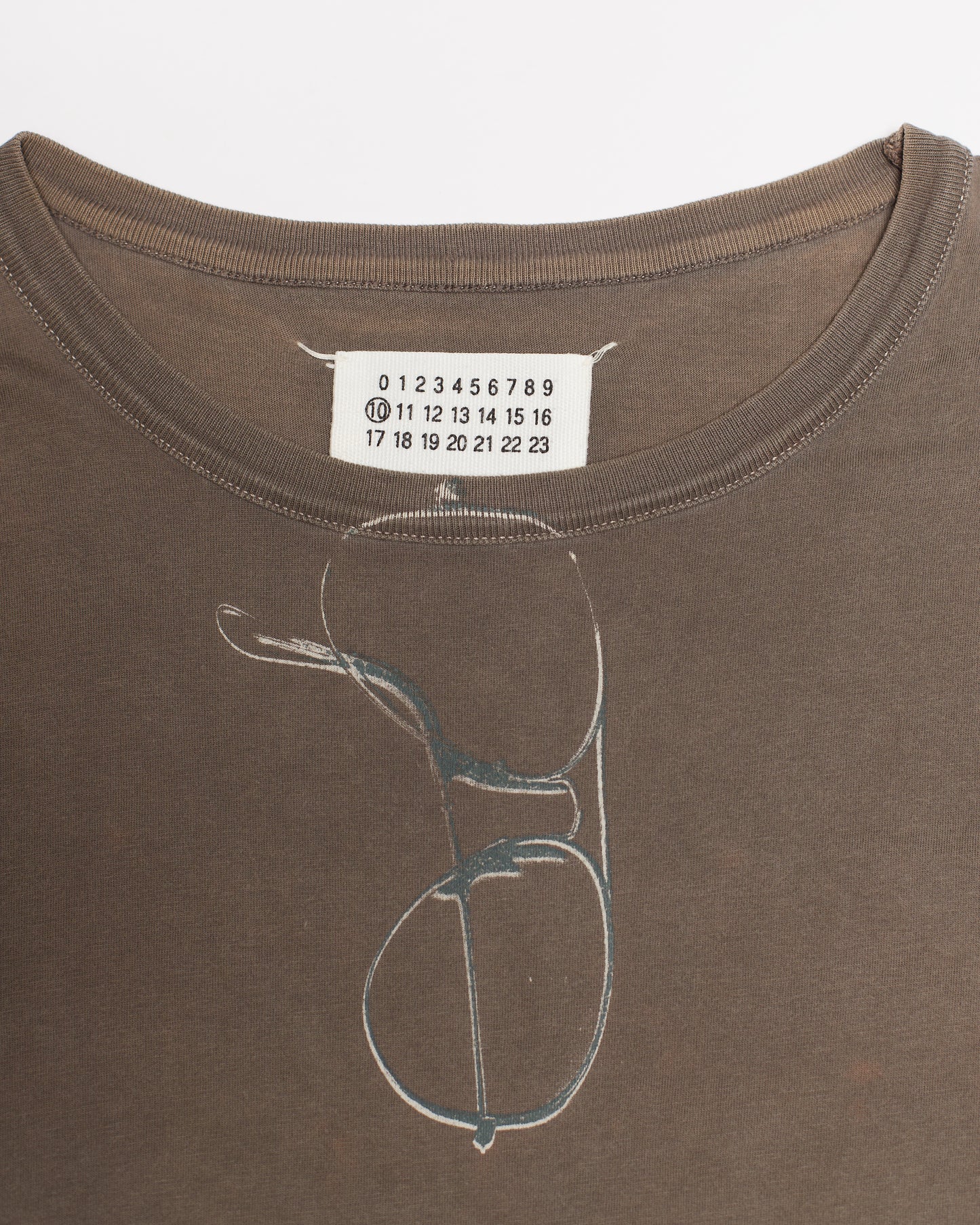 Martin Margiela Spring-Summer 2005 Line 10 Trompe l'Œil Glasses Tank