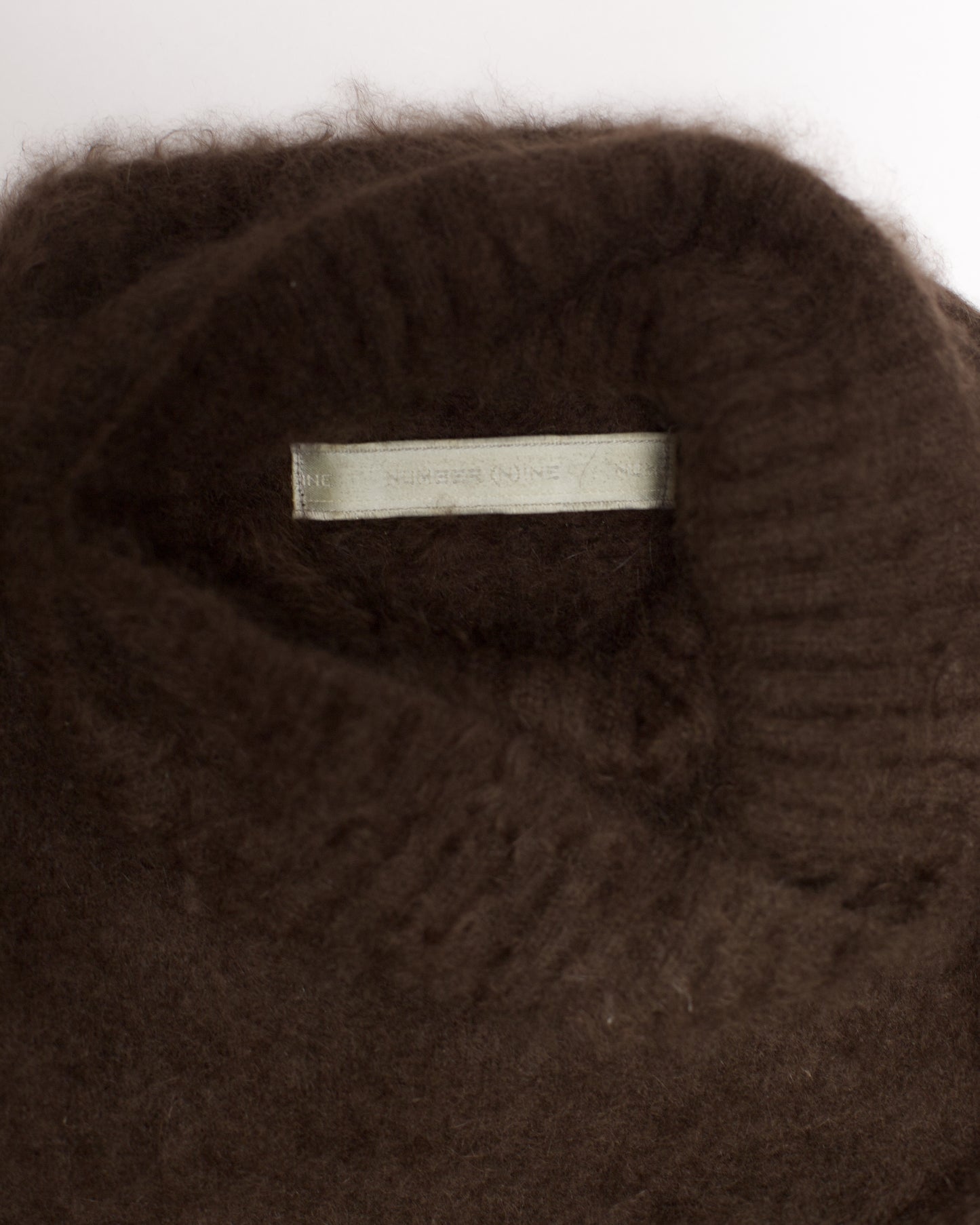 Number (N)ine Autumn-Winter 2002/03 'NOWHERE MAN' Angora Sweater