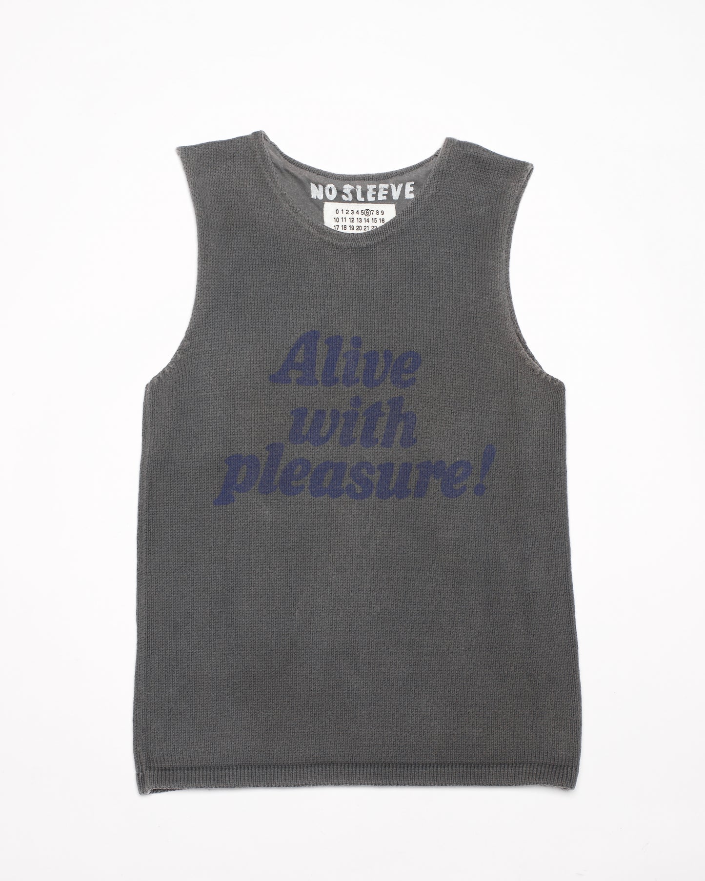 Martin Margiela Line 6 Miss Deanna “Alive With Pleasure”针织背心