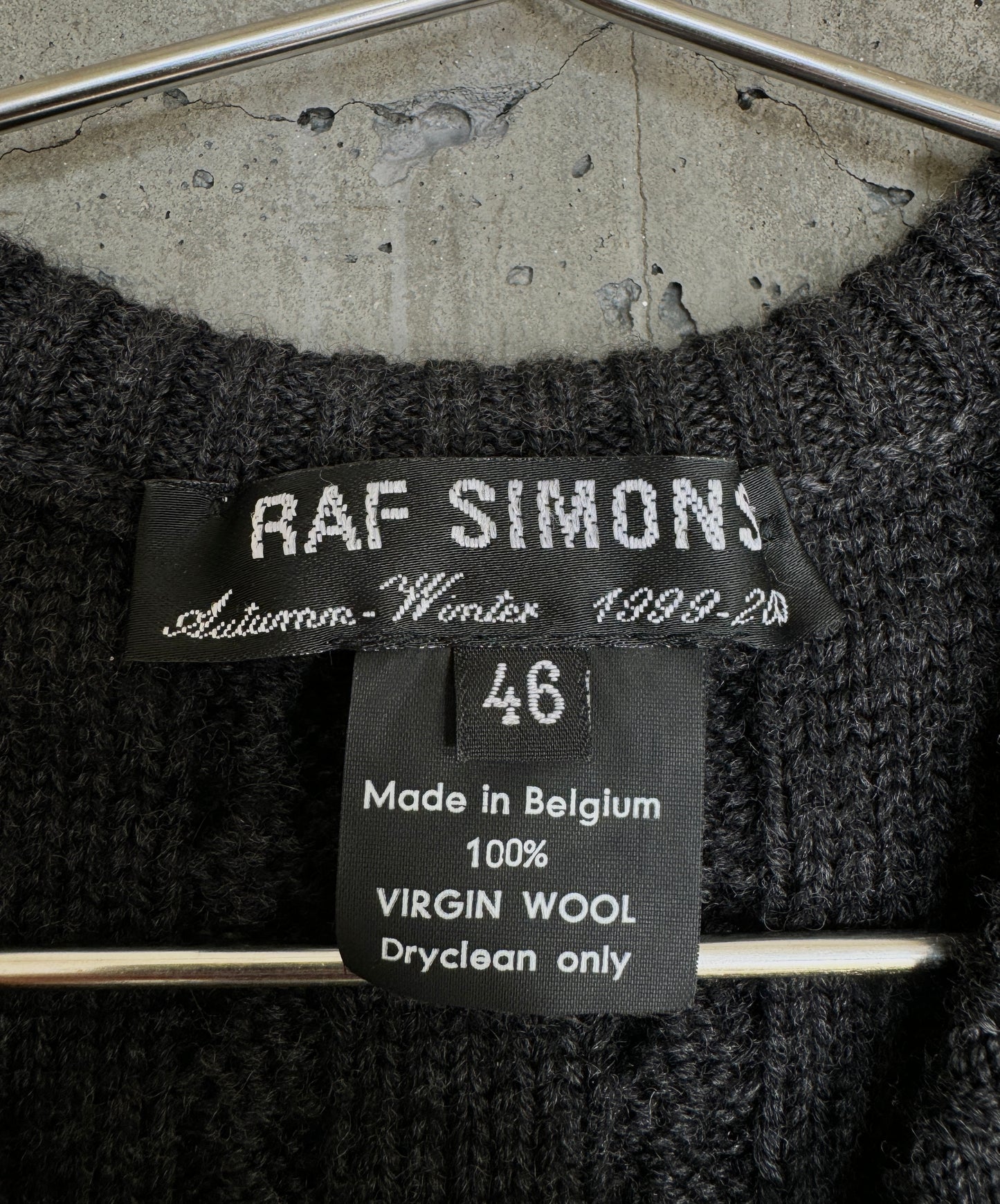 Raf Simons AW 1999-2000 Knit Vest