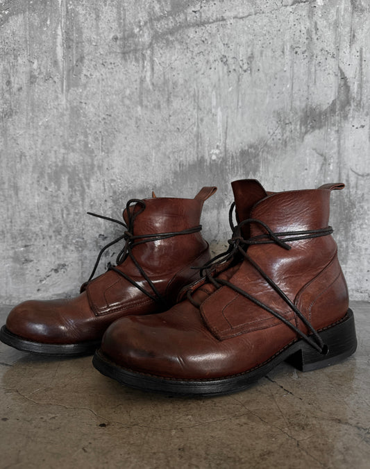 Dirk Bikkembergs Cross-Lace Boots